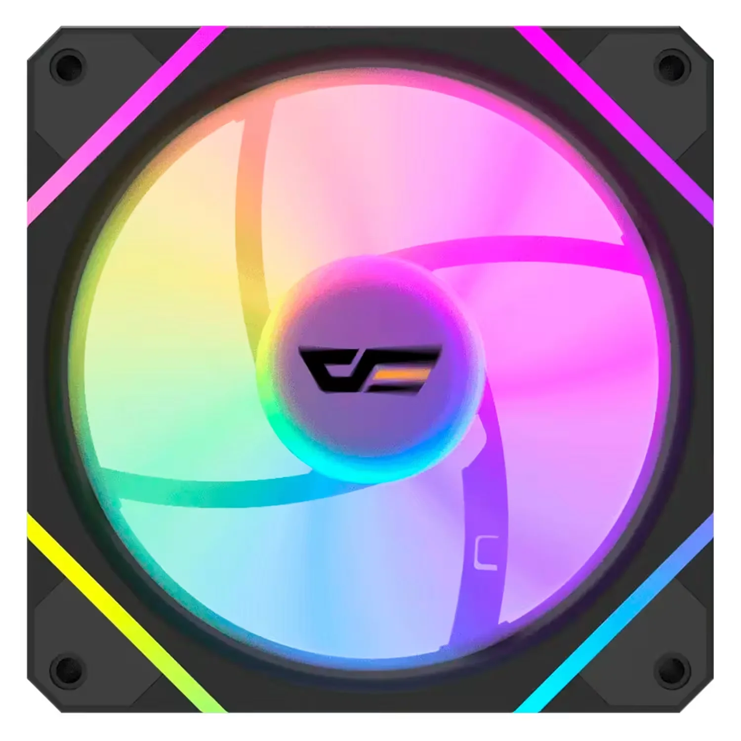 Fan para Gabinete darkFlash DM12 Pro ARGB - Preto