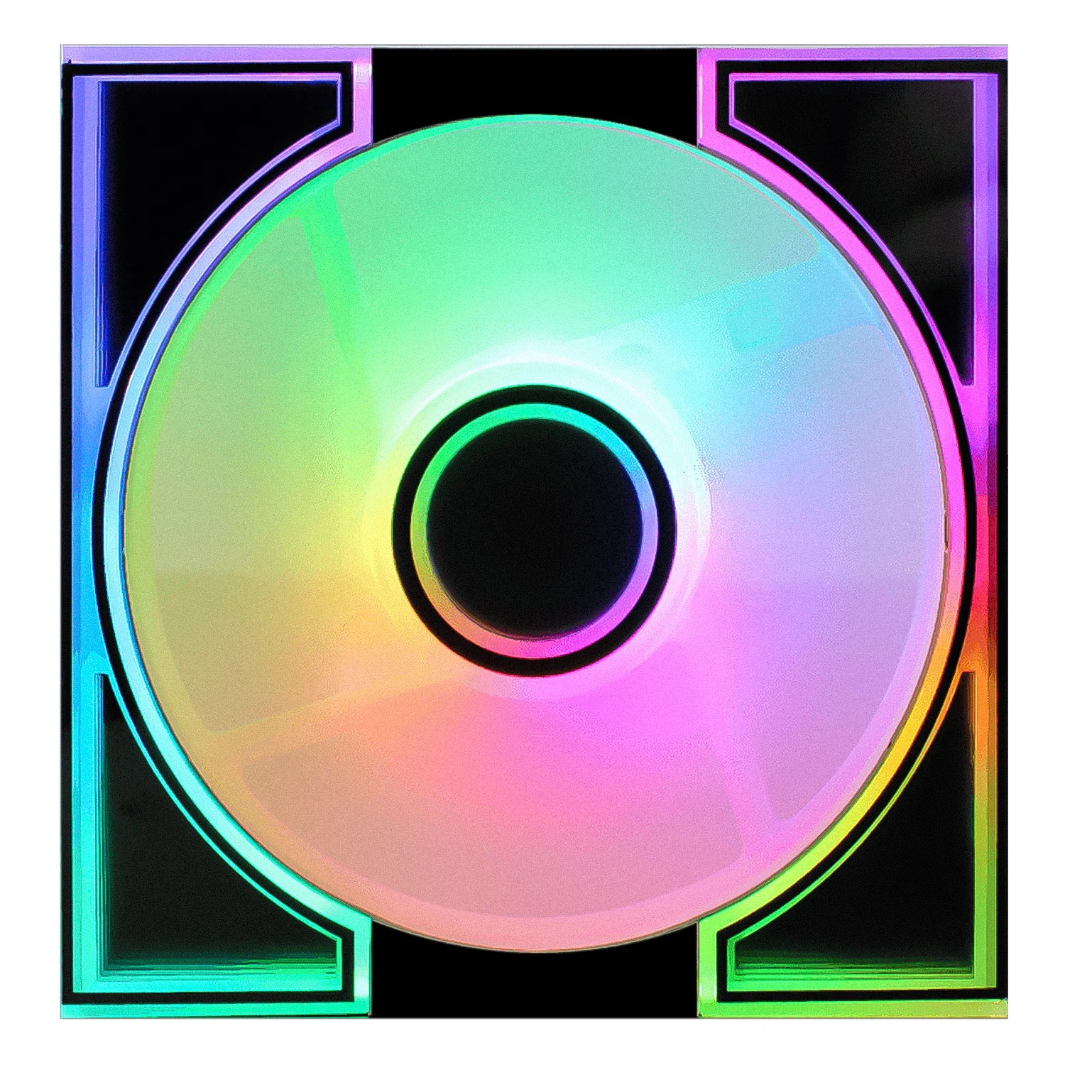 Fan para Gabinete darkFlash DM8R RGB - Preto