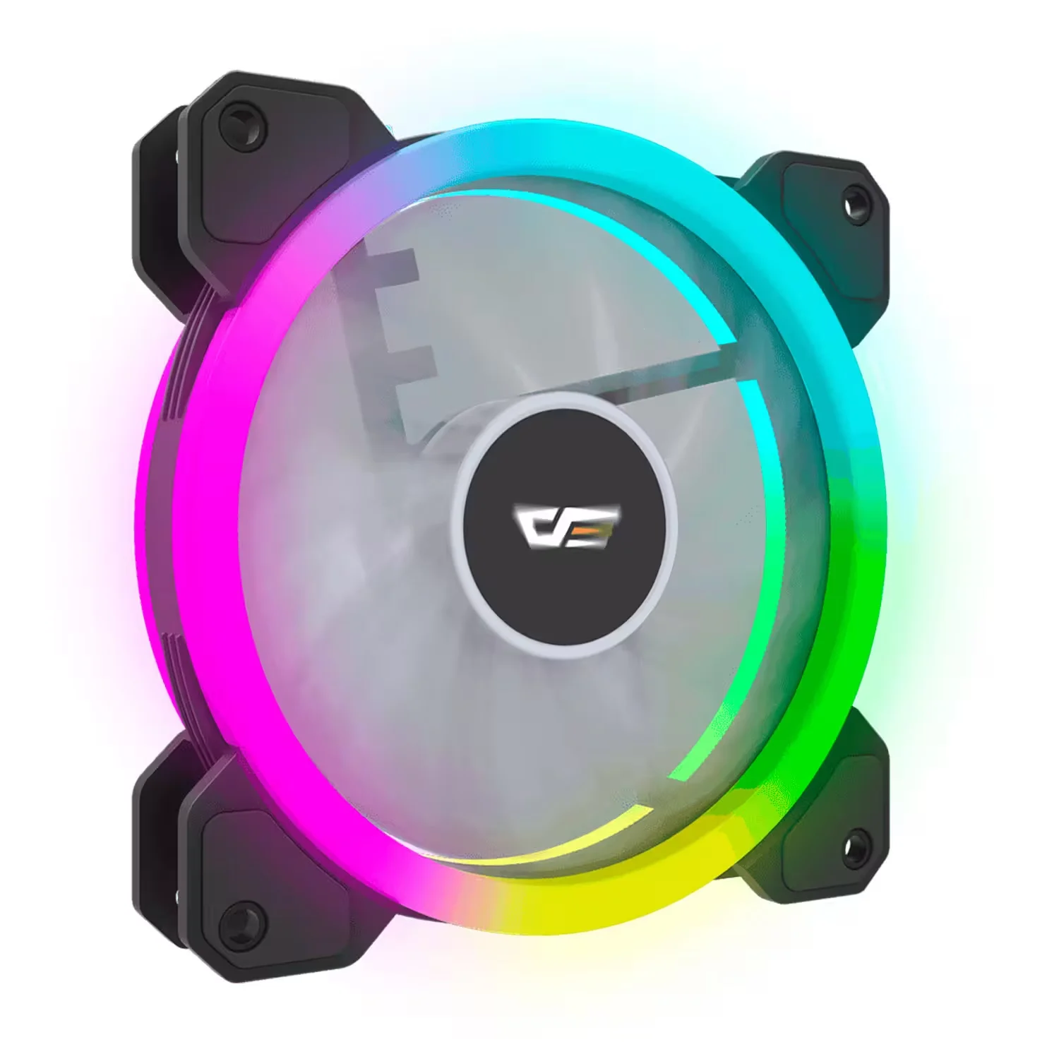 Fan para Gabinete darkFlash DR12 ARGB 3 em 1 - Preto