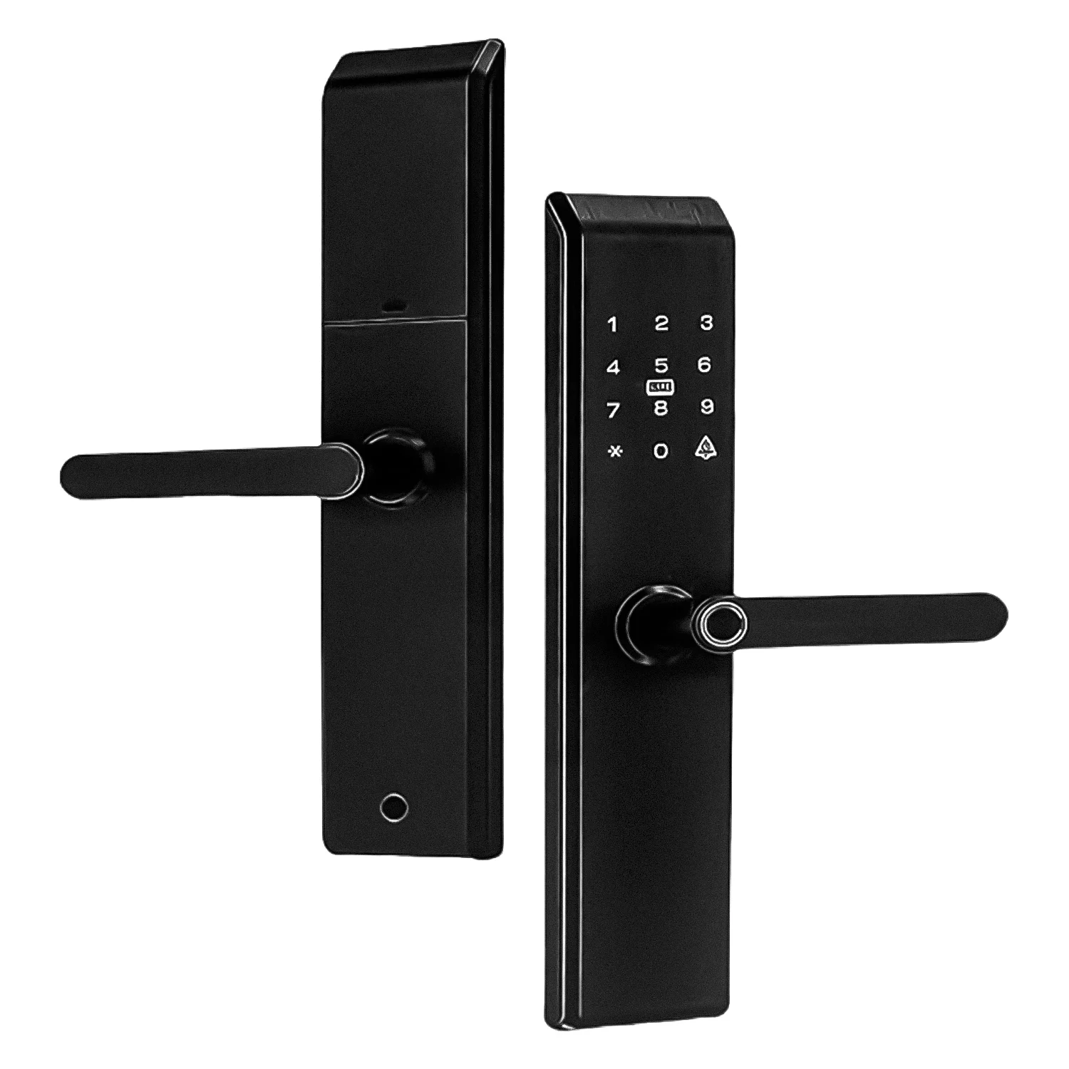 Fechadura Digital Satellite SL-83 Biométrica - Preto