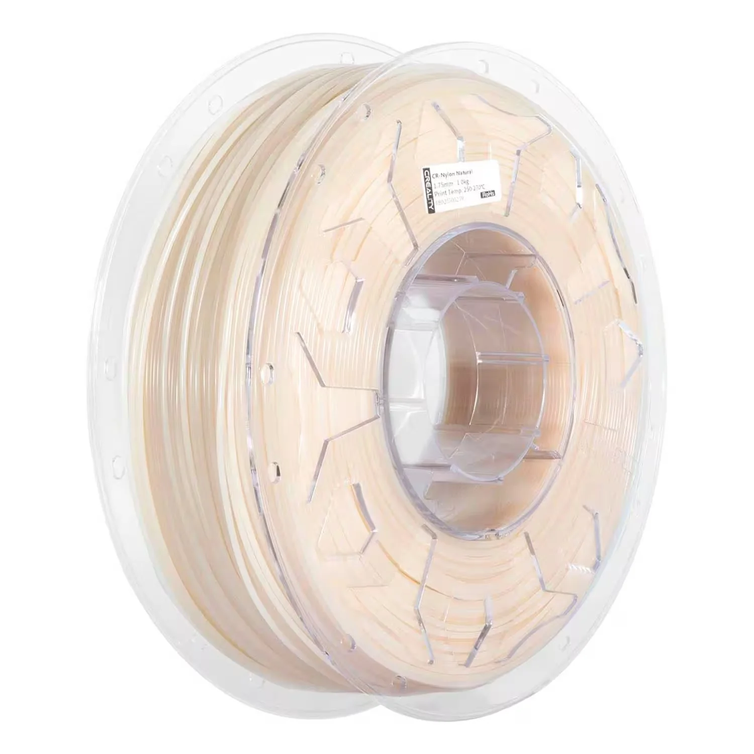 Filamento Creality CR-NYLON 1Kg 1.75mm para Impressora 3D - Bege