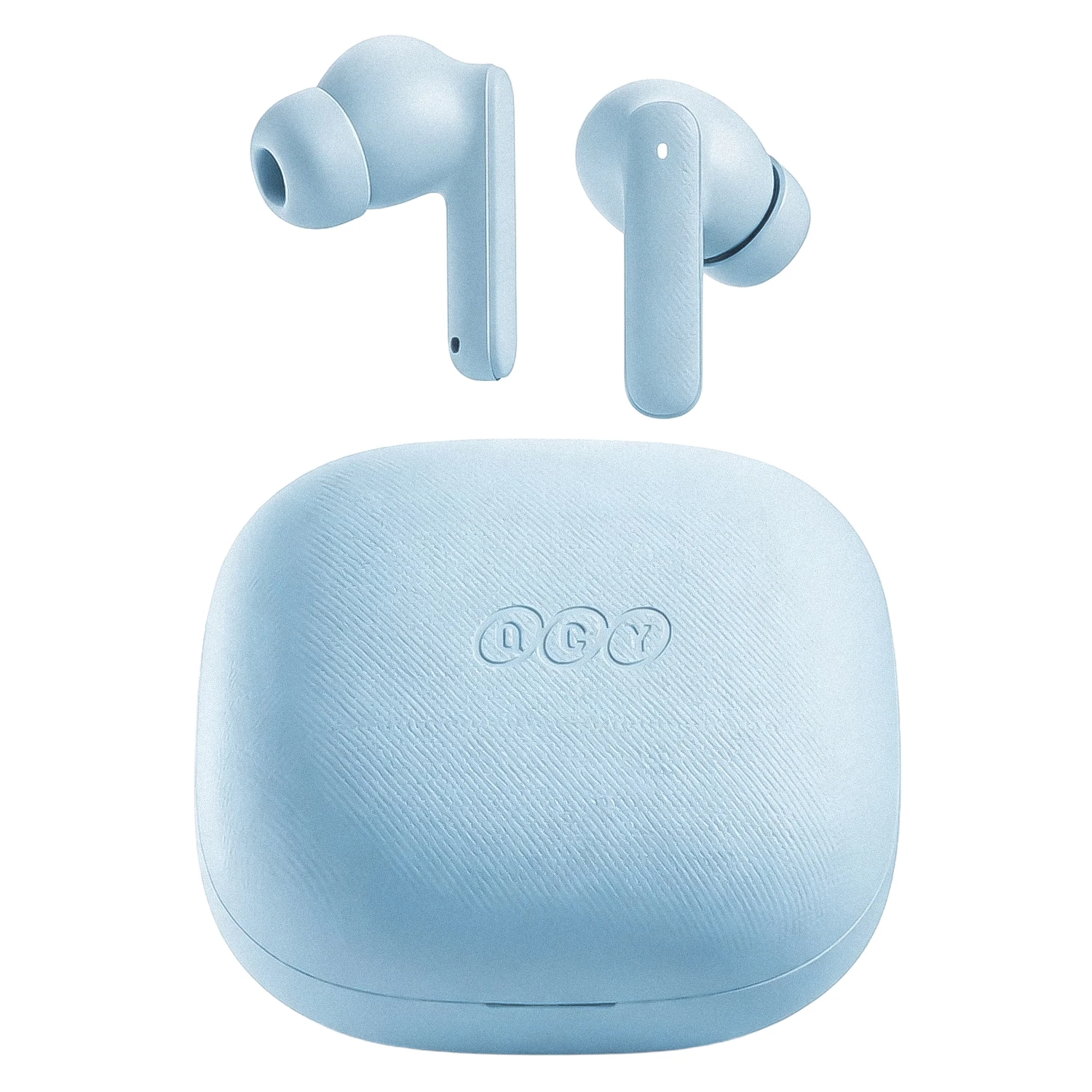 Fone de Ouvido QCY Buds BH24QT43A Wireless - Azul Claro