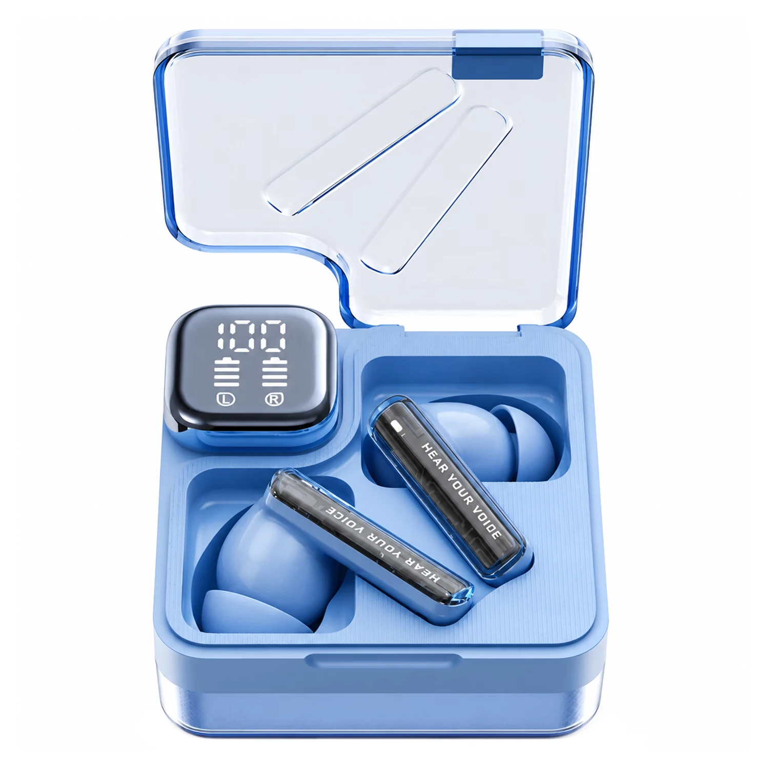 Fone de Ouvido QCY MeloBuds Neo BH24QT31A Wireless - Azul