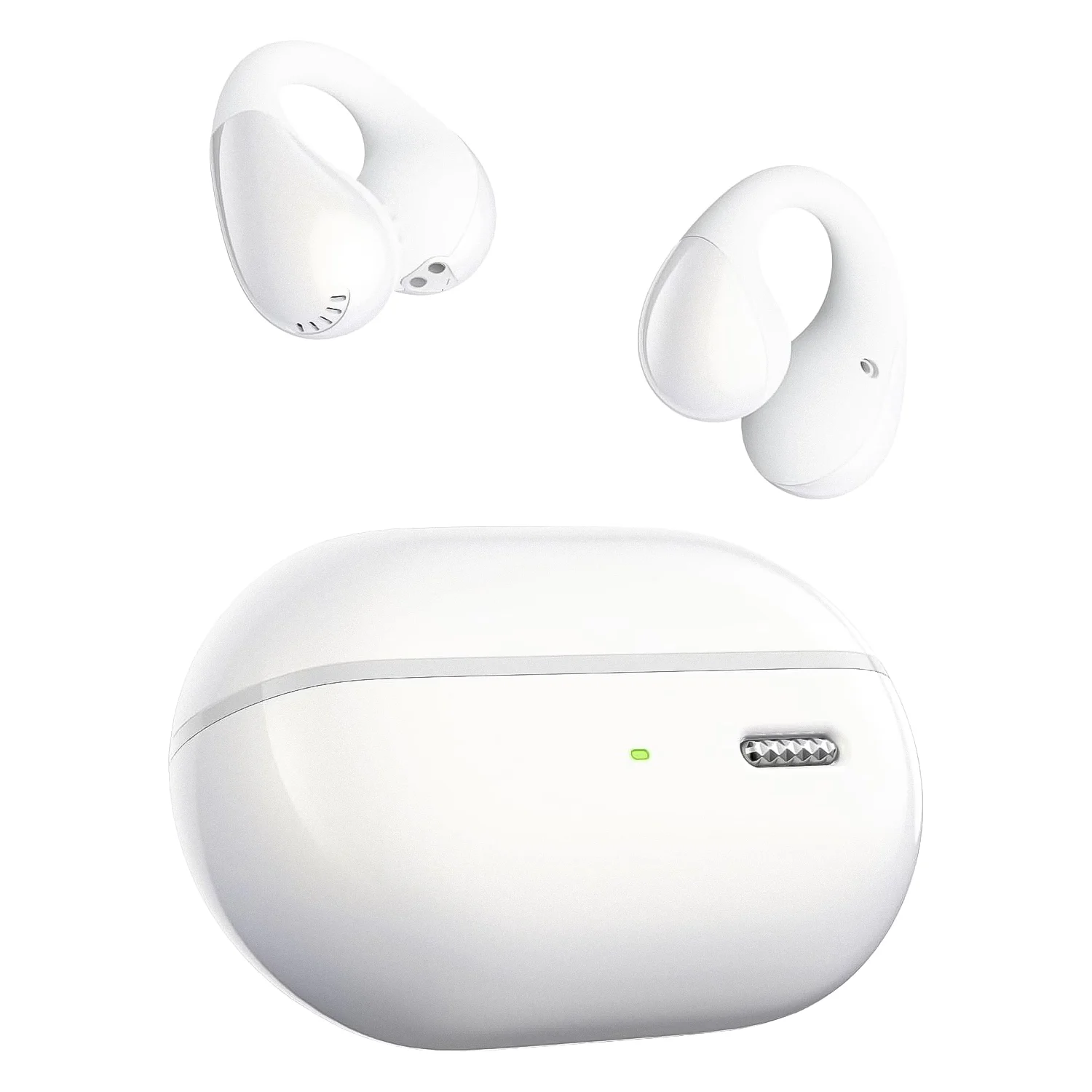 Fone de Ouvido SoundPeats PearlClip Pro Wireless - Branco