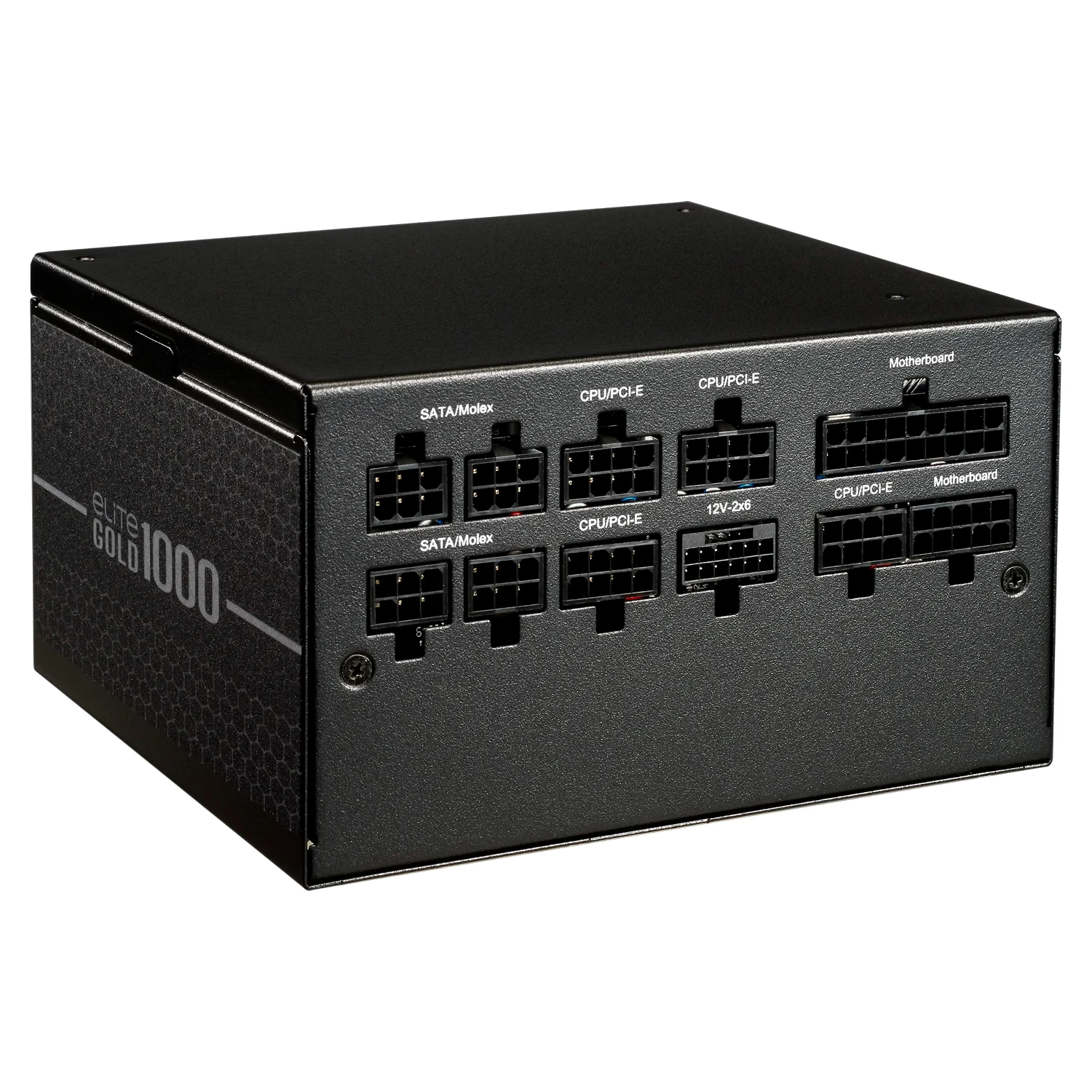 Fonte Cooler Master Elite MPW-A001-AFAG-BUS ATX 1000W 80Plus Gold - Preto