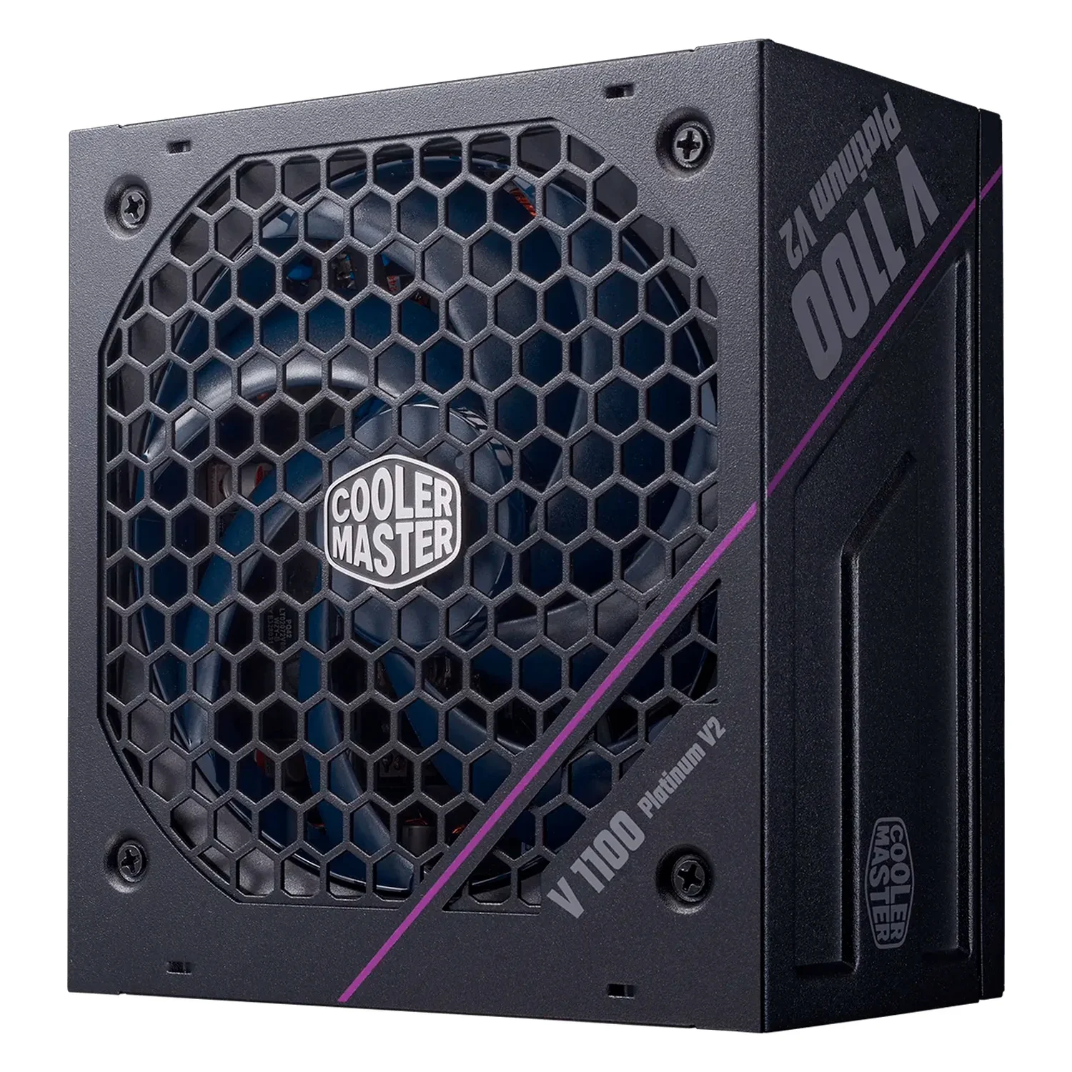 Fonte Cooler Master V Platinum MPZ-B002-AFAP-BUS ATX 1100W 80 Plus Platinum PFC Ativo Full Modular Bivolt - Preto