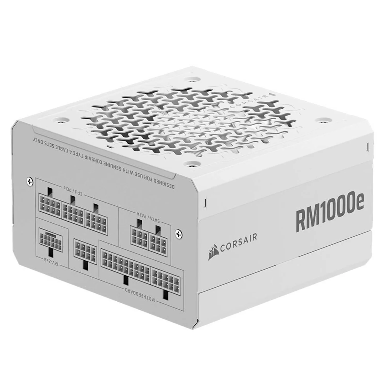 Fonte Corsair RM1000e CP-9020294-NA ATX 1000W 80 Plus Gold Full Modular - Branco