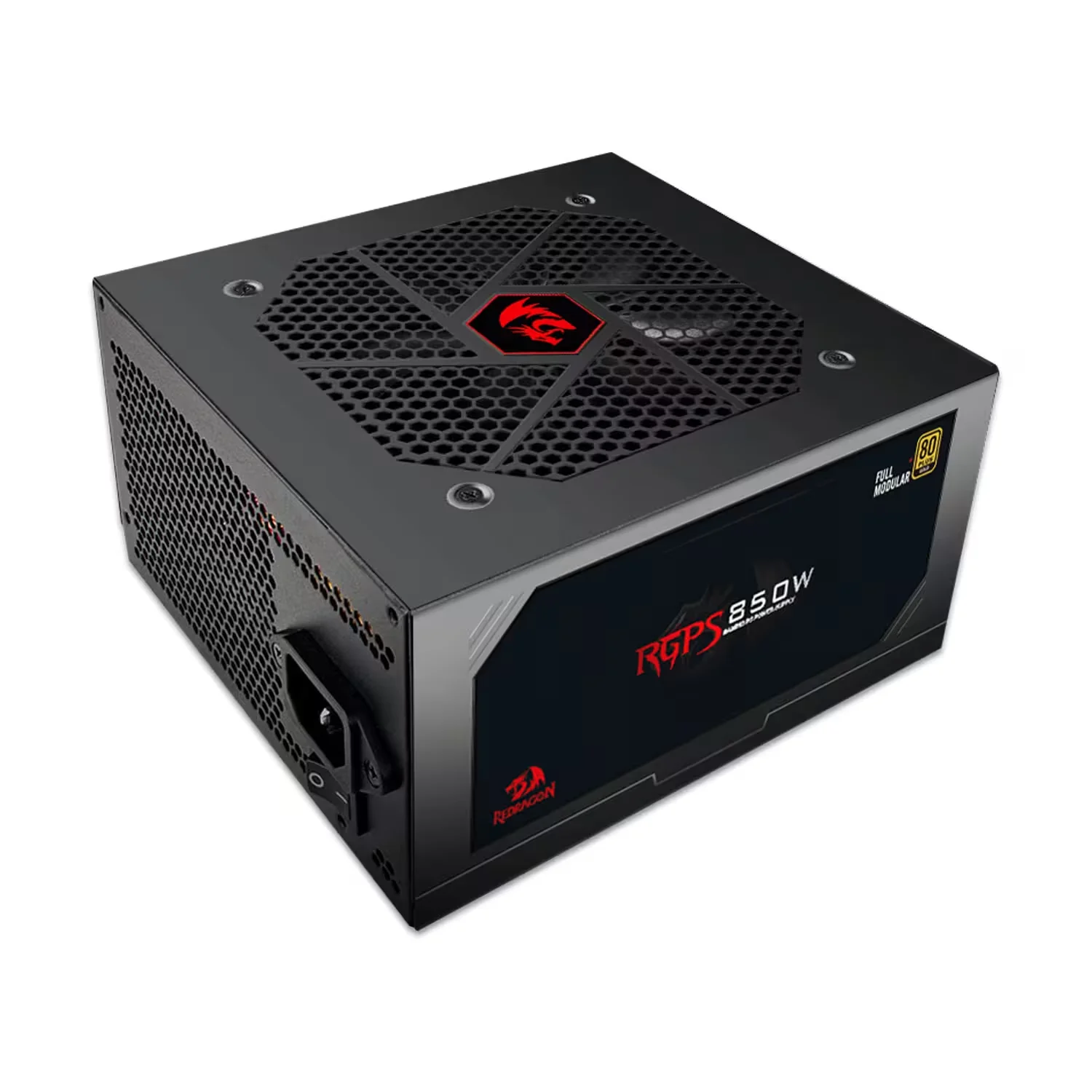 Fonte Redragon GC-PS010 ATX 850W 80 Plus Gold PFC Ativo Full Modular Bivolt - Preto