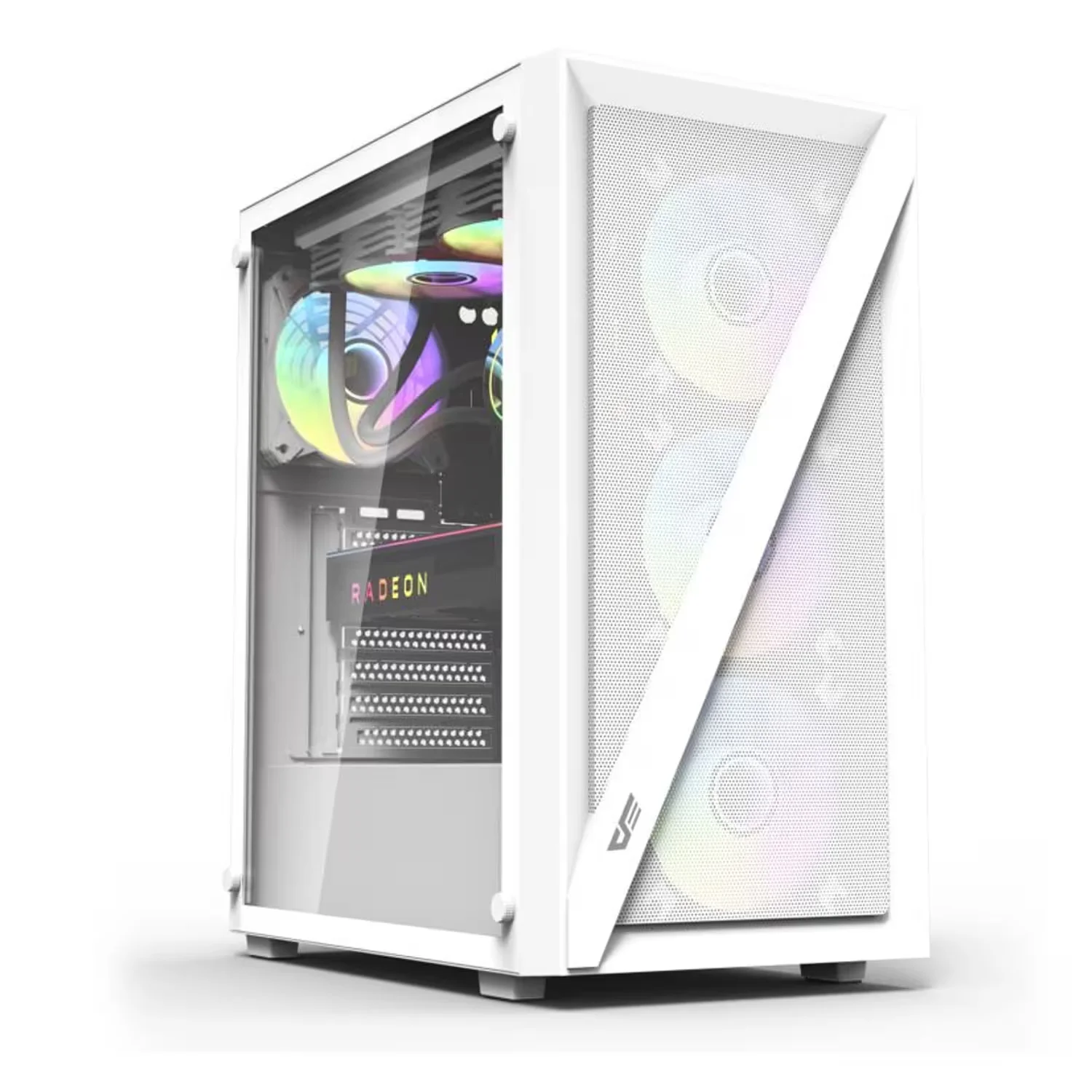 Gabinete Gamer Aigo Darkflash DK260 ARGB Mid Tower - Branco