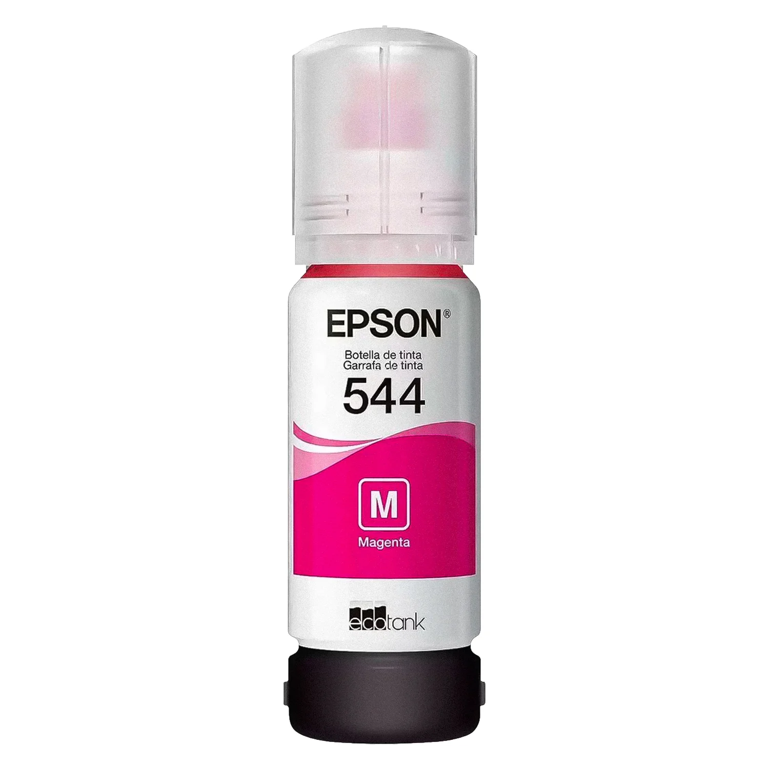 Garrafa de Tinta Epson para Ecotank T544 320 L3110 / L3150 / L5190 65ml - Magenta