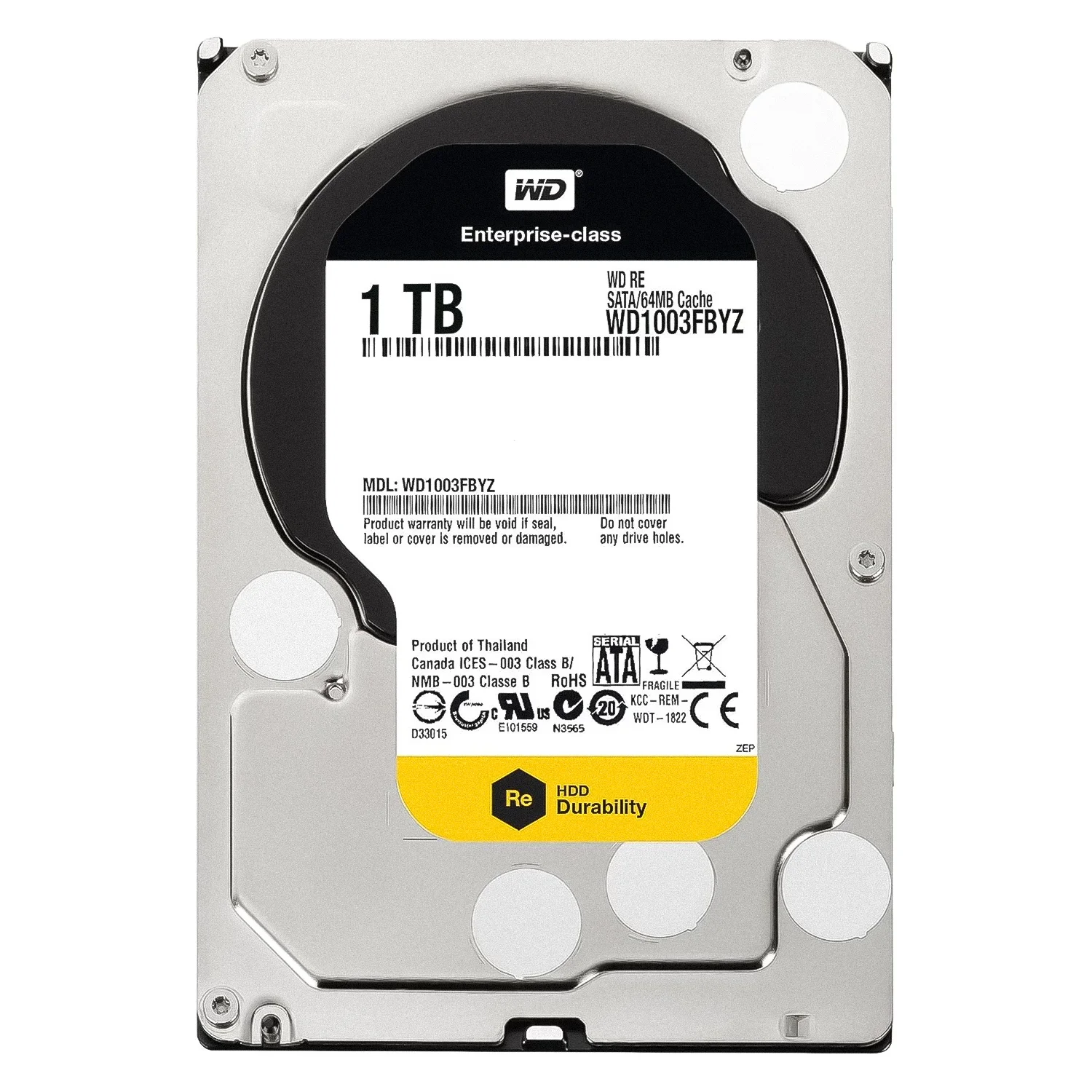 HD Western Digital Pull 1TB 3.5" SATA 7200RPM - WD1003FBYZ