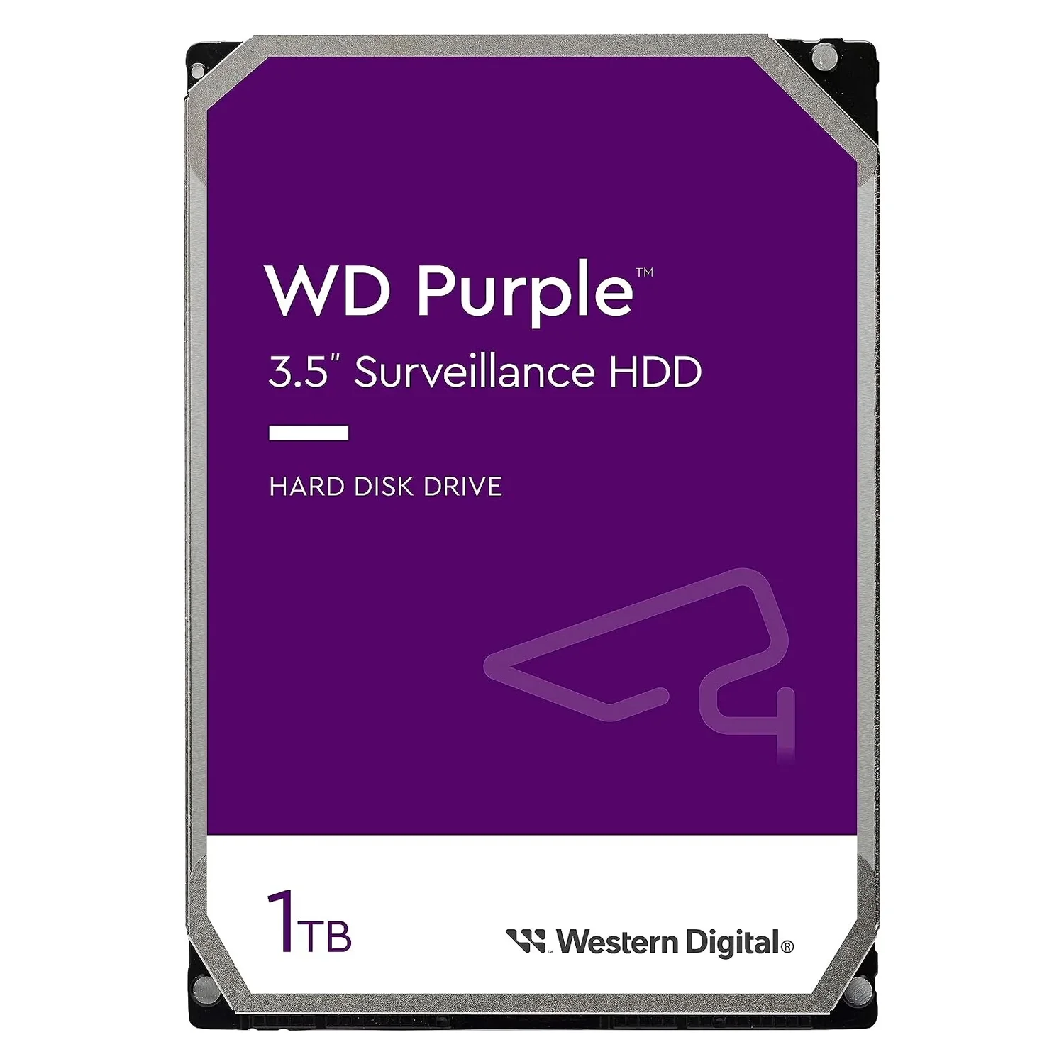 HD Western Digital WD Purple Surveillance 1TB 3.5" SATA 3 5400PRM - WD10PURZ (Garantia Brasil)