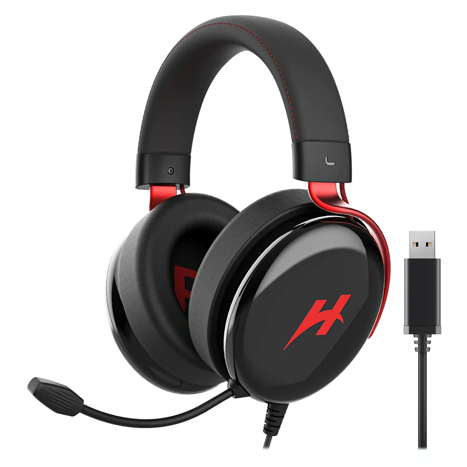 Headset Gamer Haylou HexStorm G1 HDG01 USB - Preto