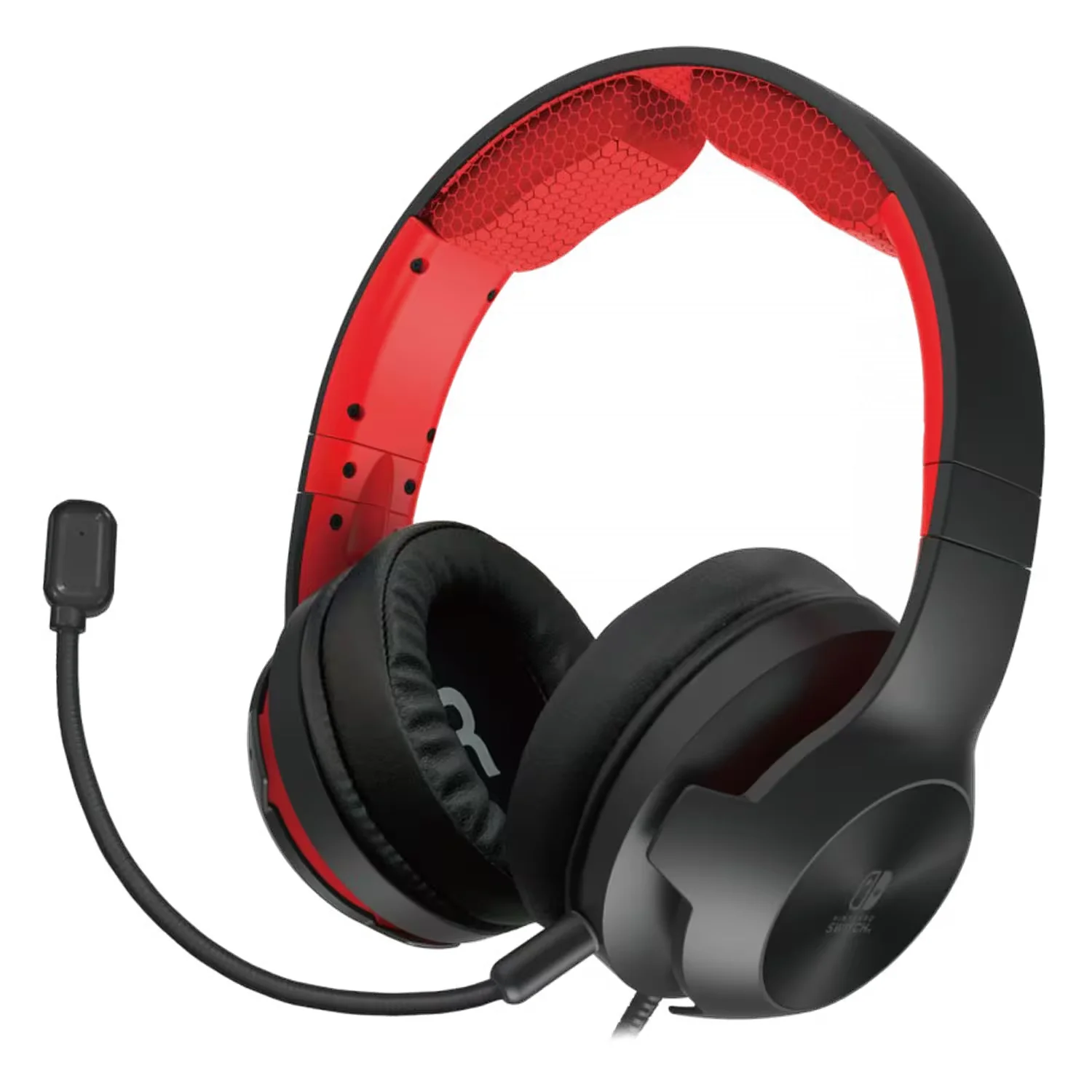 Headset Gamer Hori Pro NSW-200U para Nintendo Switch - Vermelho