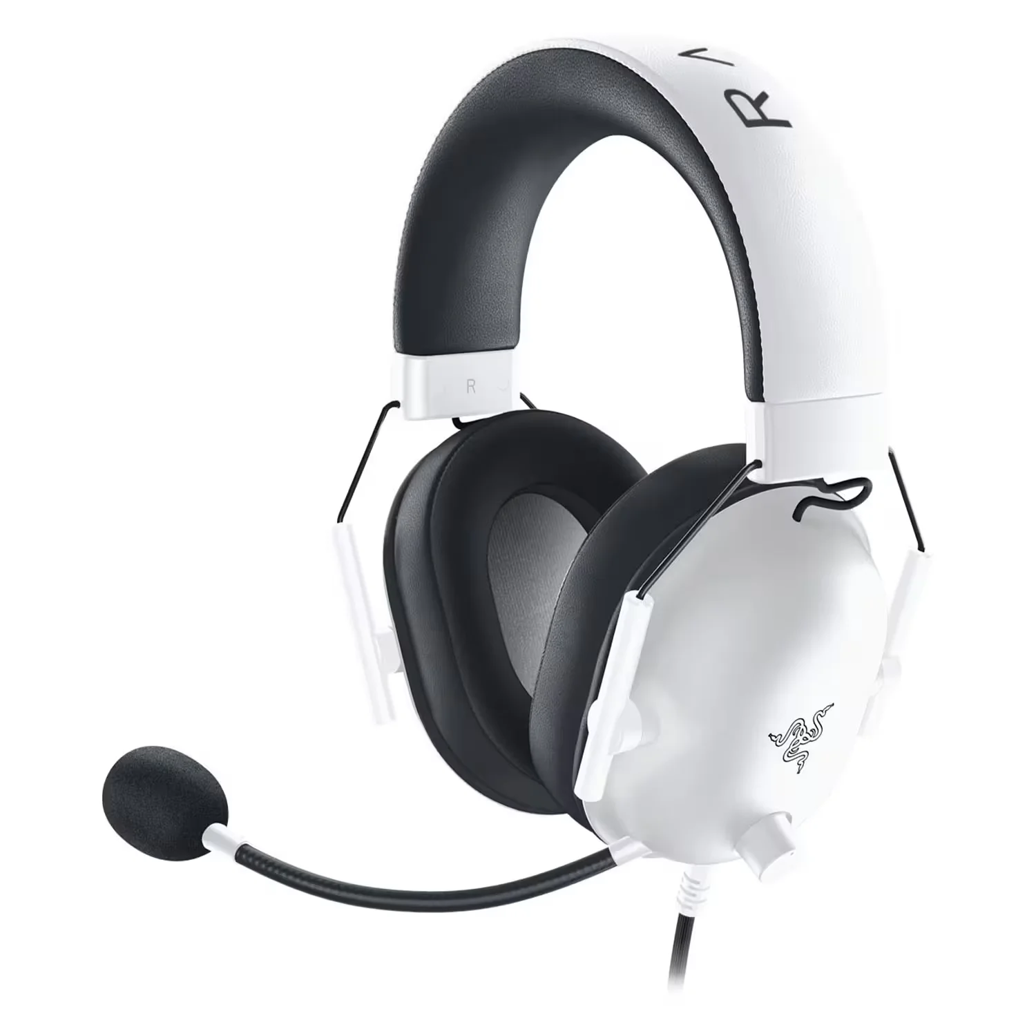 Headset Gamer Razer Blackshark V2 X Mercury 3.5mm - Branco RZ04-03240700-R3U1