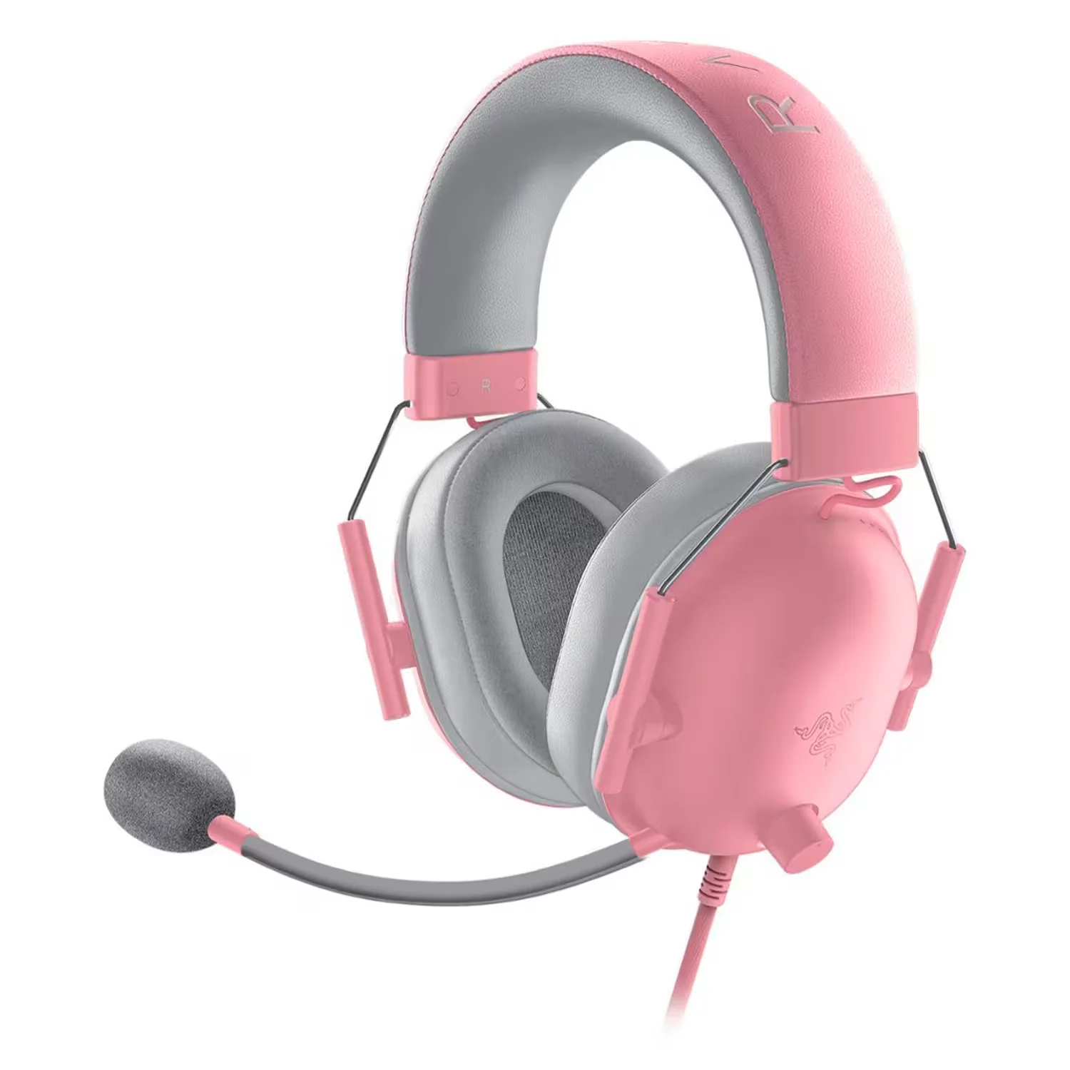 Headset Gamer Razer Blackshark V2 X Quartz Com Fio - Rosa (RZ04-03240800-R3U1)