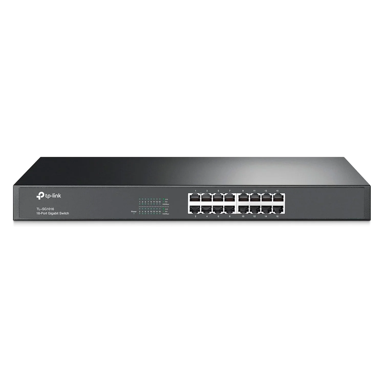 Hub Switch TP-Link TL-SG1016 16 Portas Gigabit 1000Mbps - Preto