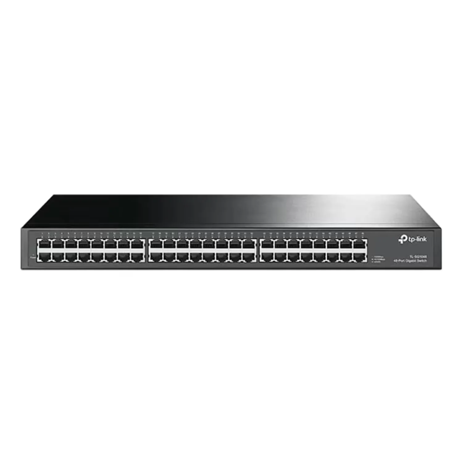 Hub Switch TP-link TL-SG1048 48 Portas Gigabit 1000Mbps - Preto