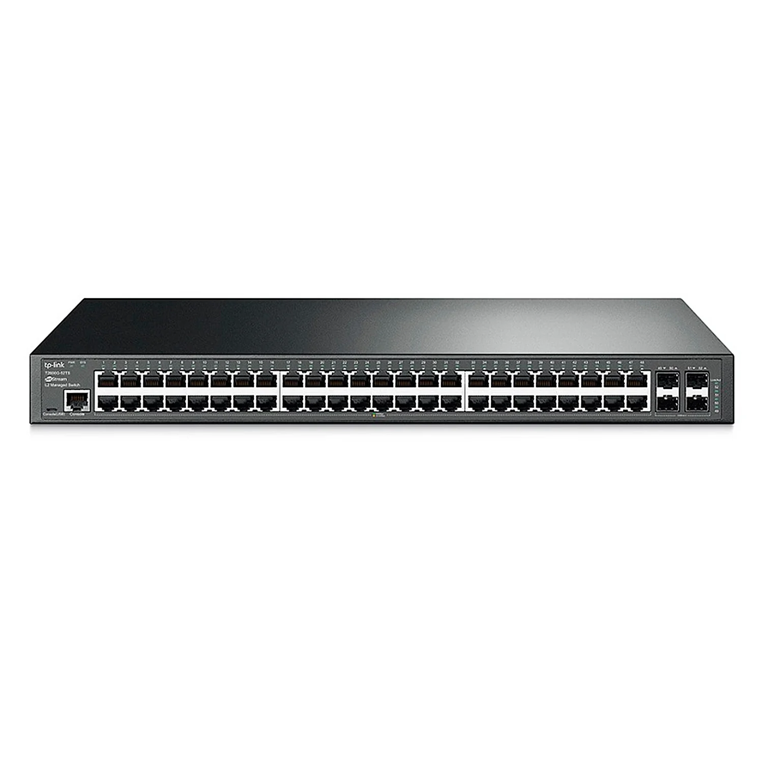 Hub Switch TP-Link TL-SG3452 48 Portas Gigabit 4SFP 1000Mbps - Cinza