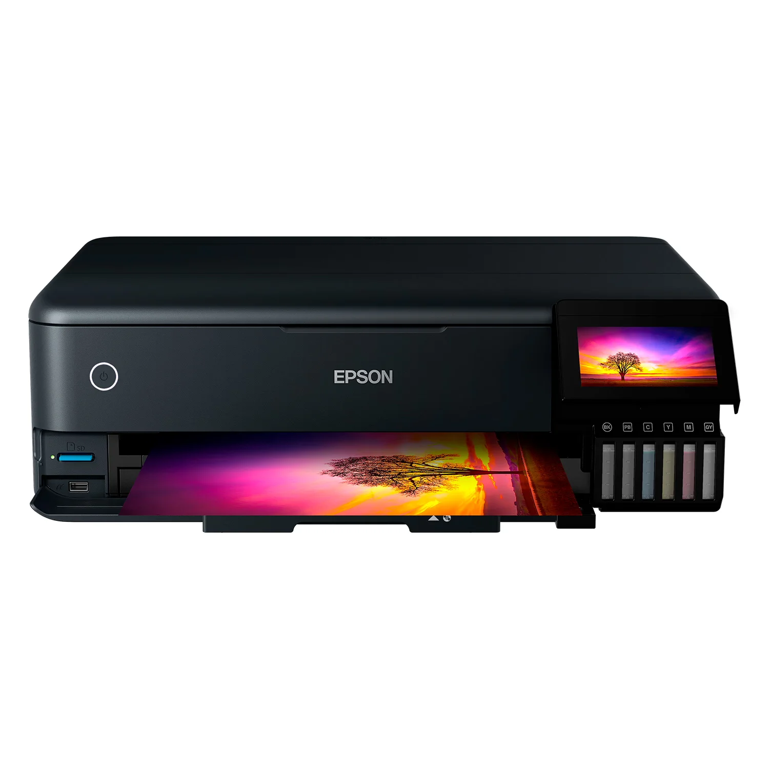 Impressora Fotográfica Epson EcoTank L8180 WiFi - Preto