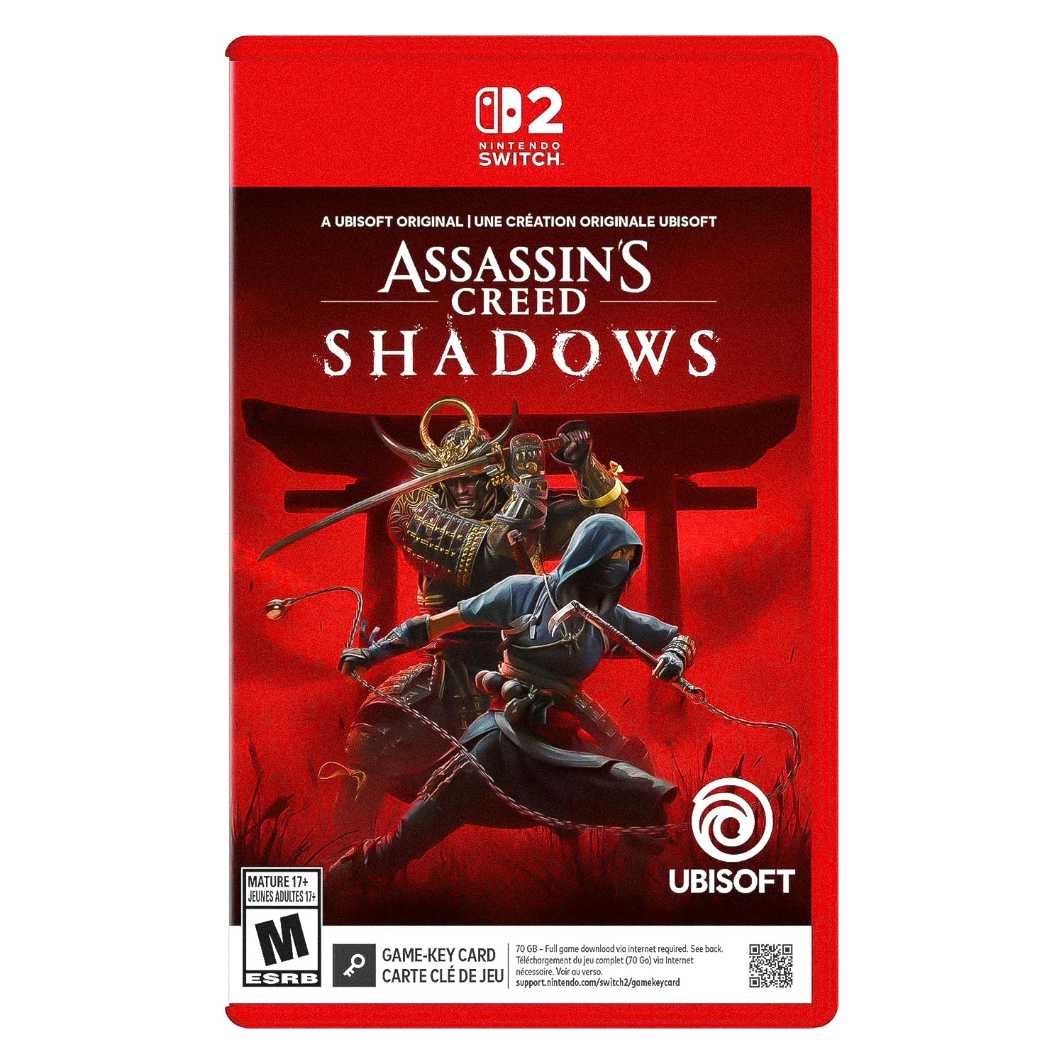 Jogo Assassin's Creed Shadows para Nintendo Switch 2