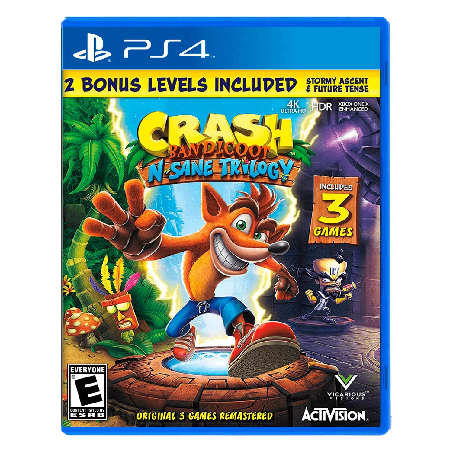 Jogo Crash Bandicoot N. Sane Trilogy para PS4