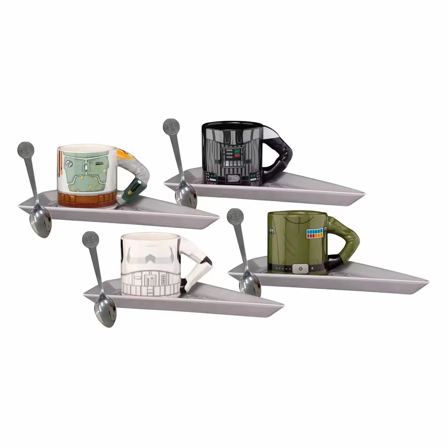 Jogo de Canecas Star Wars Empire Luxury Espresso Coffee - 4 unidades
