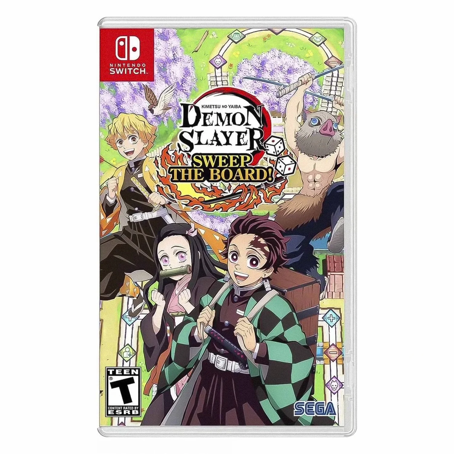 Jogo Demon Slayer -Kimetsu no Yaiba- Sweep the Board! para Nintendo Switch