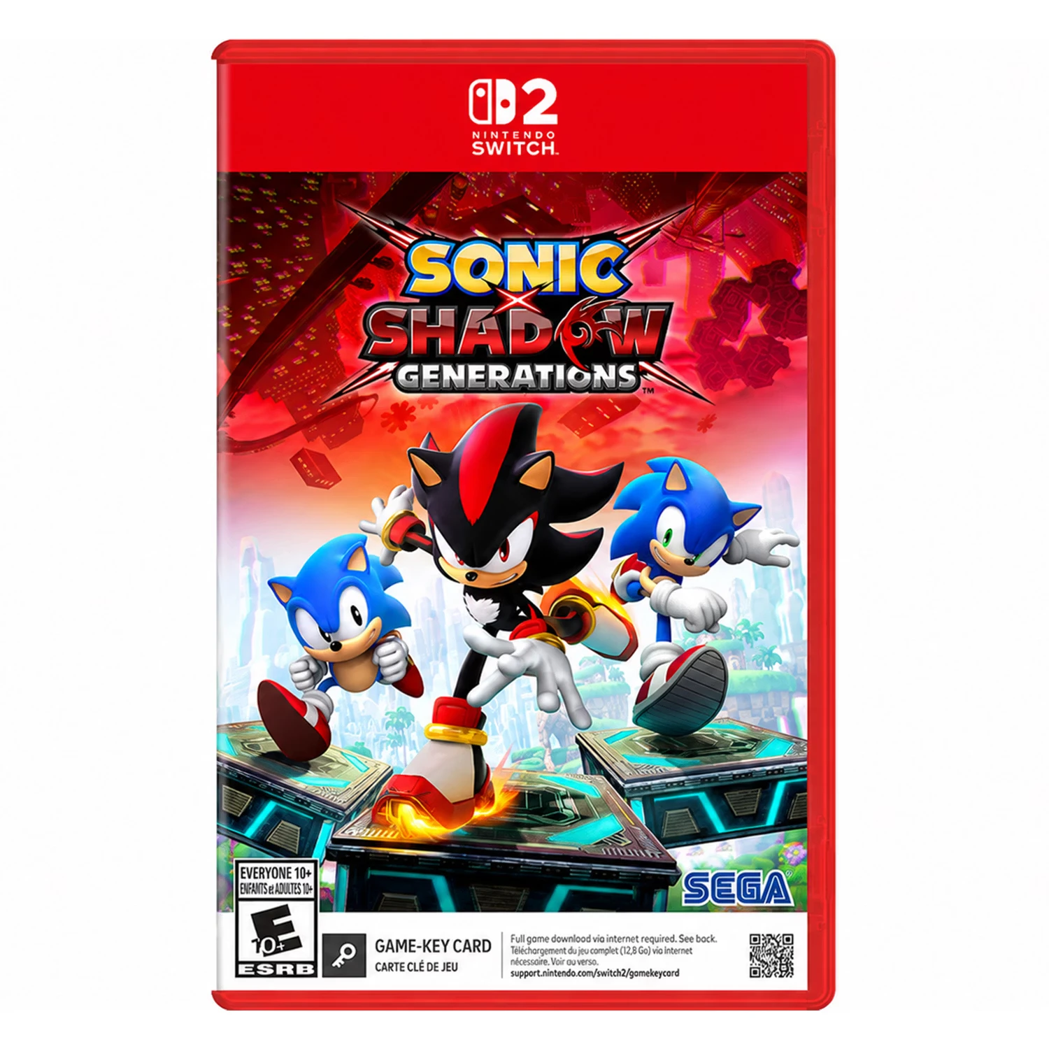 Jogo SONIC X SHADOW GENERATIONS para Nintendo Switch 2