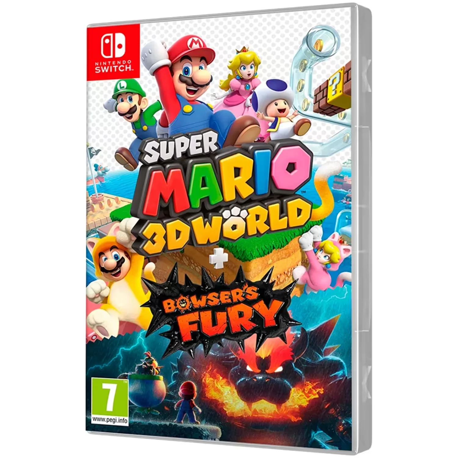 Jogo Super Mario 3D World + Bowsers fury Nintendo Switch