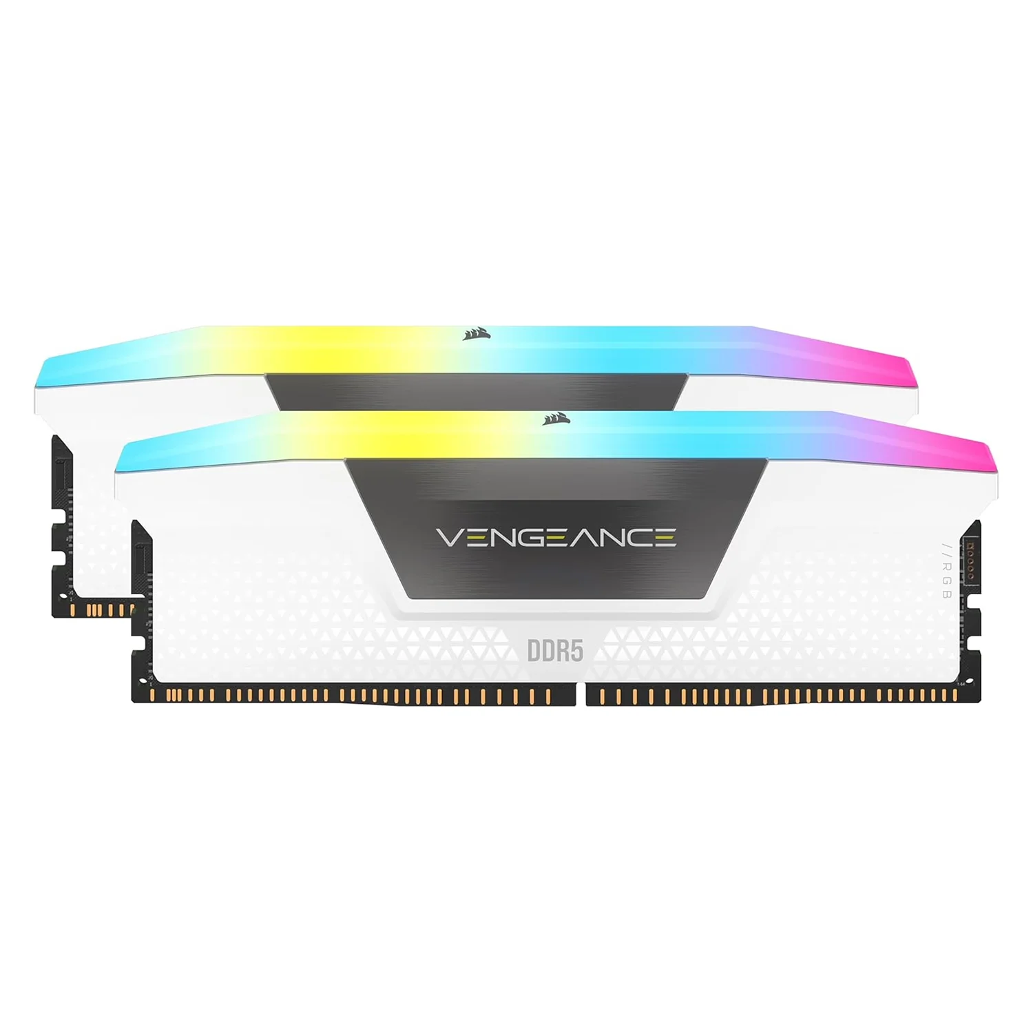 Kit 2 Módulos Corsair Vengeance Light Enhancement RGB DDR5 - CMHLEKIT2W-D5