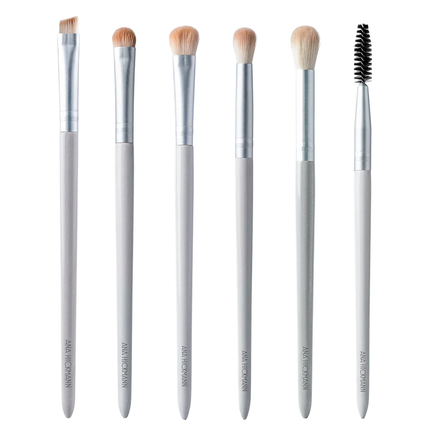 Kit de Pincéis para Olhos Ana Hickmann Fabulous Eyes AH042 - 6 Unidades