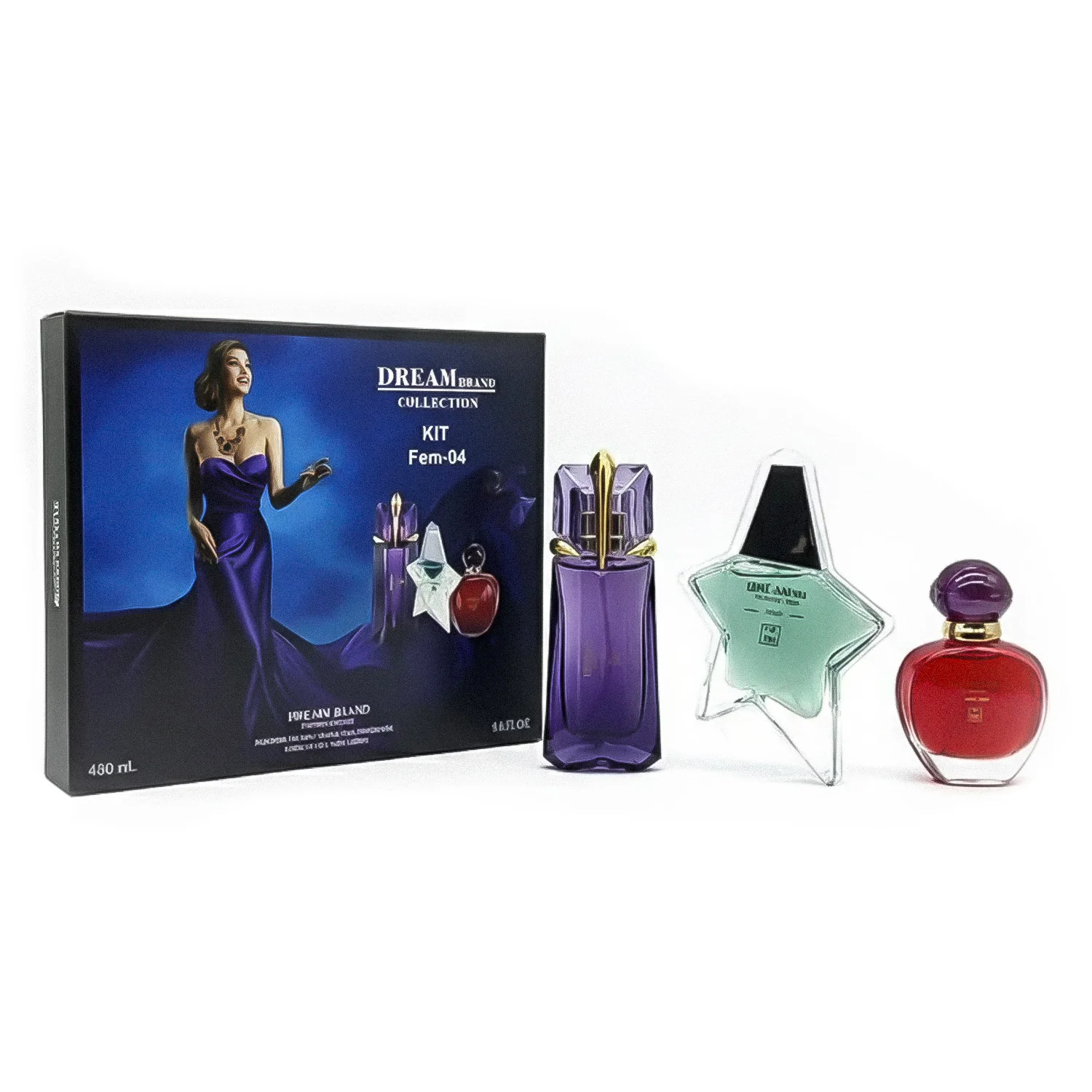 Kit Perfume Dream Brand Collection Fen-04 Feminino 25ml
