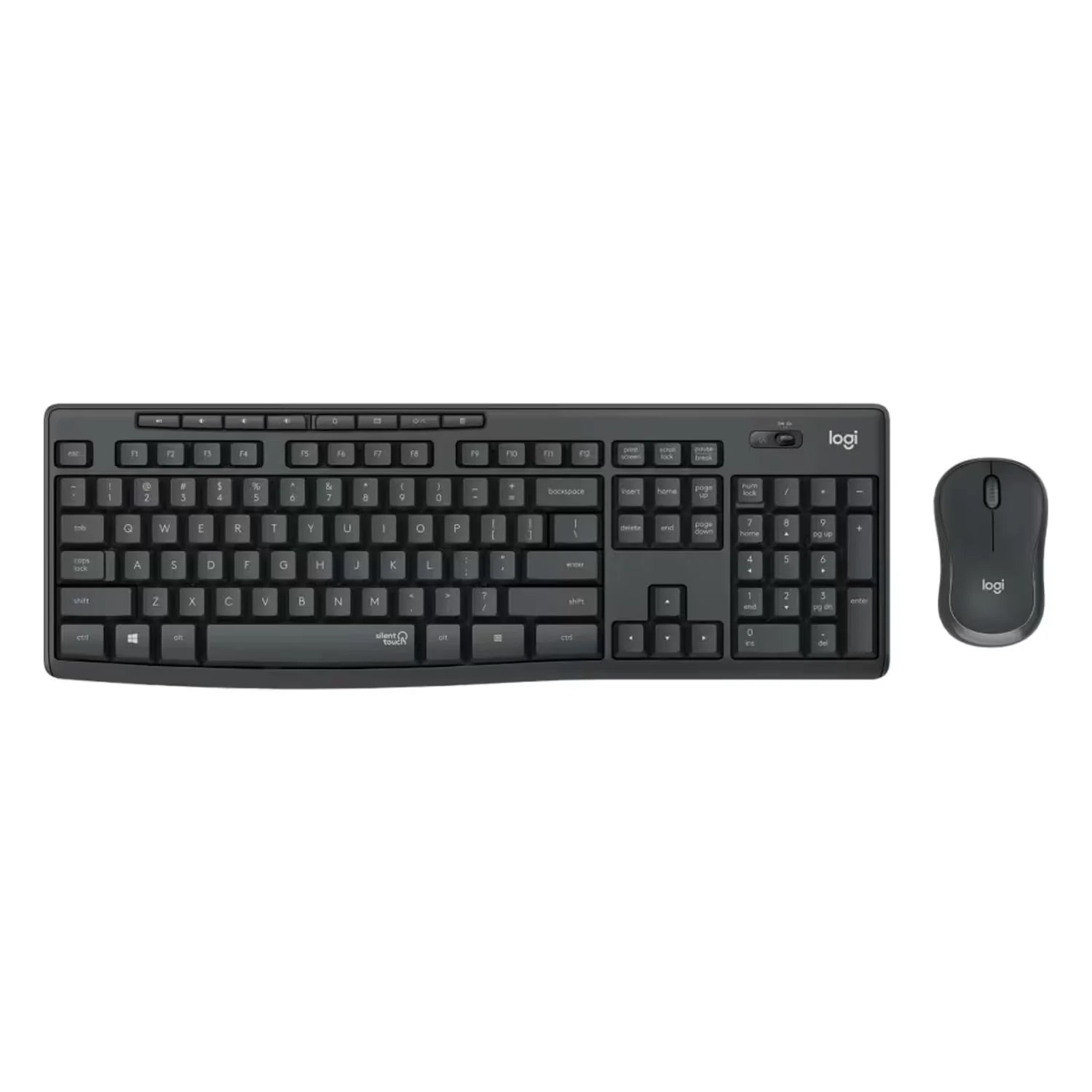 Kit Teclado e Mouse Logitech MK295 920-009792 Sem Fio Espanhol - Preto