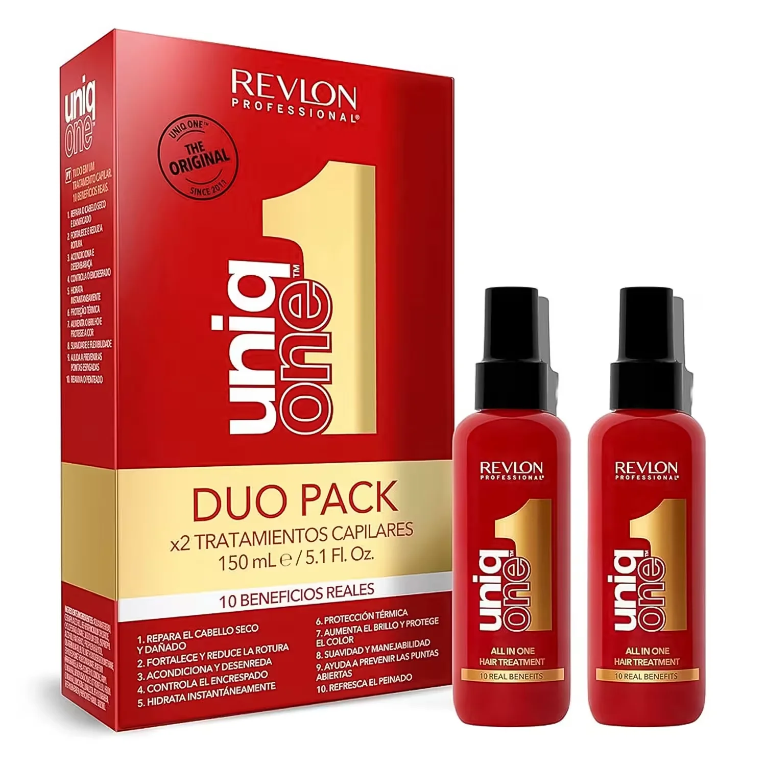 Kit Tratamento Revlon Uniq One Duo Pack 2x 150ml