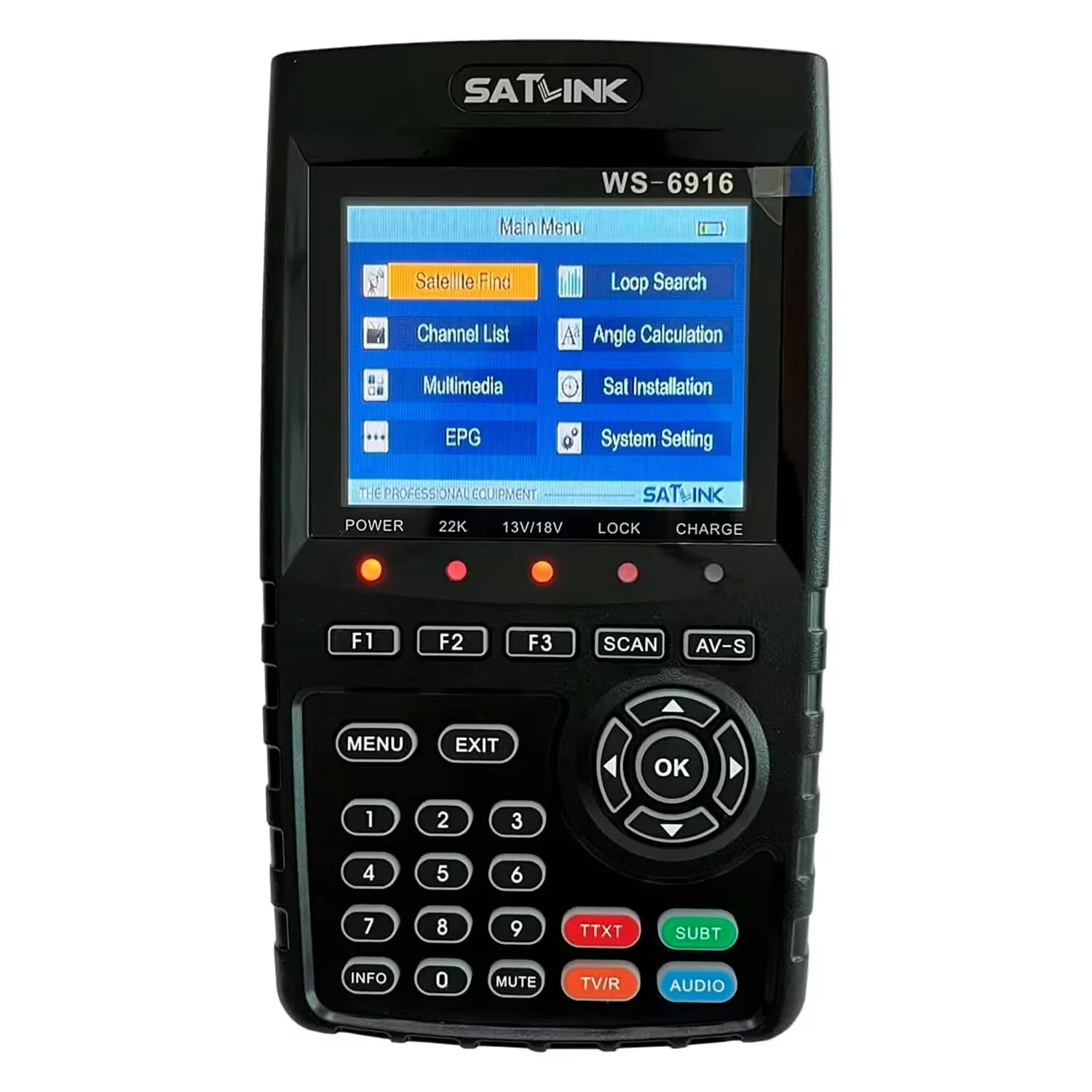 Localizador de Satélite SatLink WS-6916 - Preto