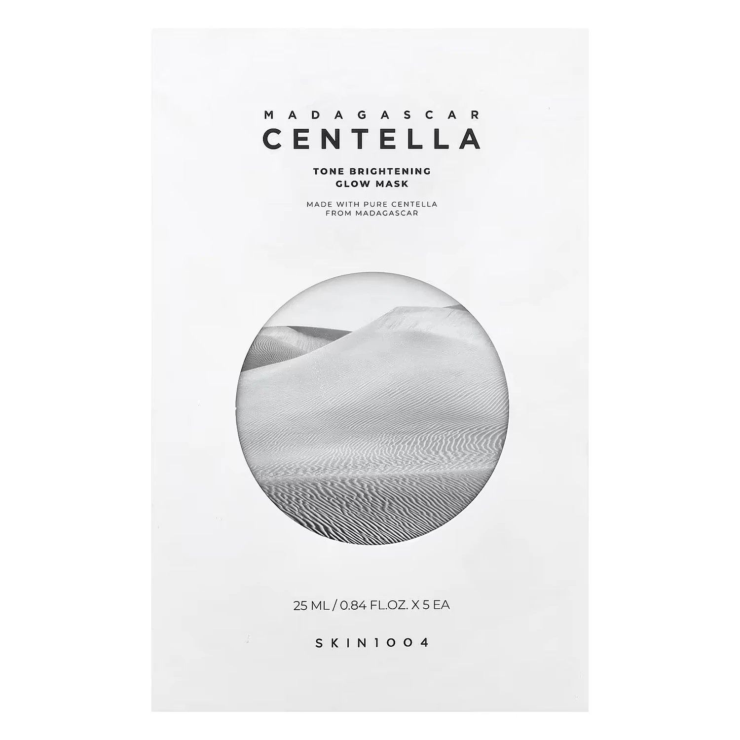 Máscara Facial Skin1004 Madagascar Centella Tone Brightening - 5 Unidades