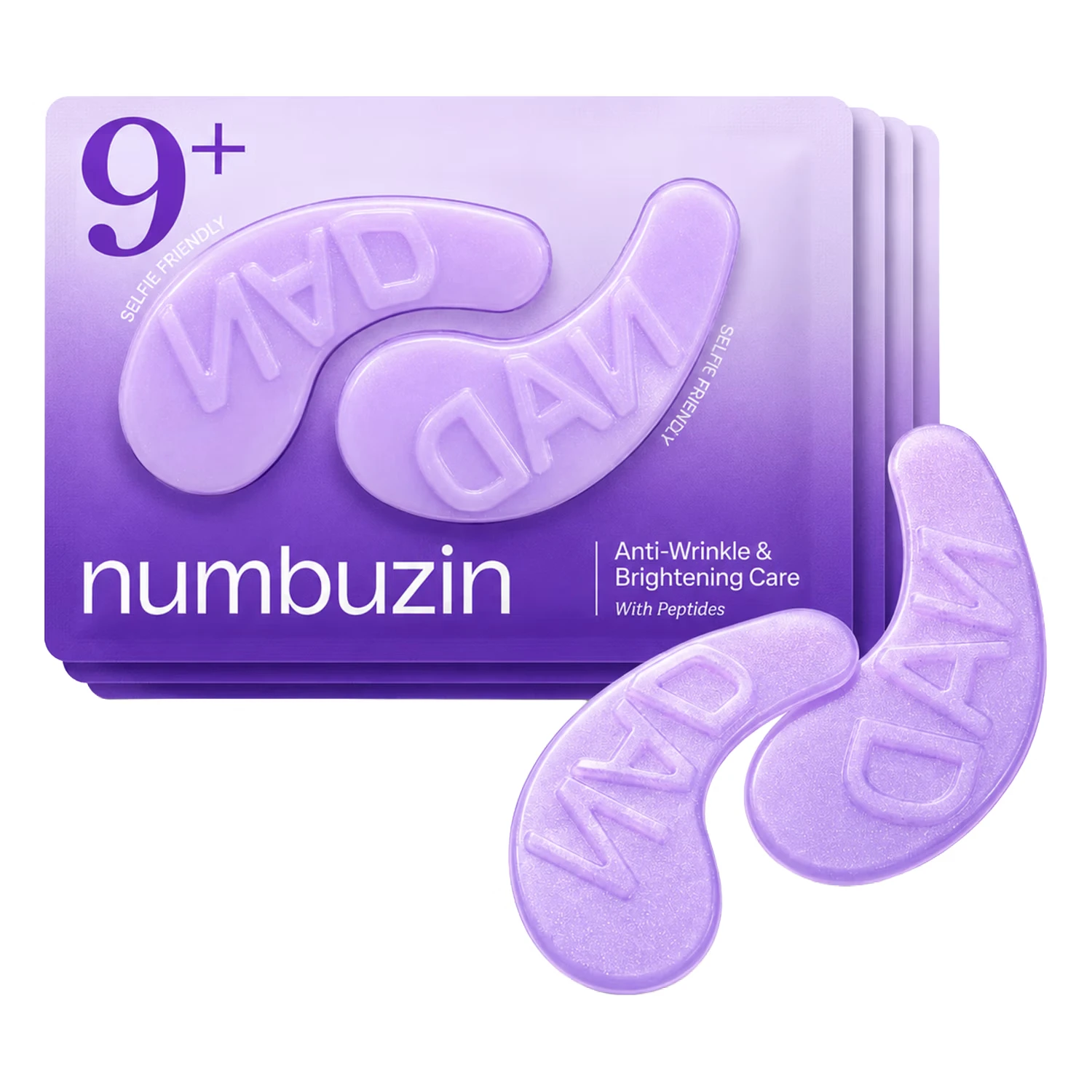 Máscara para Contorno dos Olhos NUMBUZIN No. 9 NAD+ Collagen Under