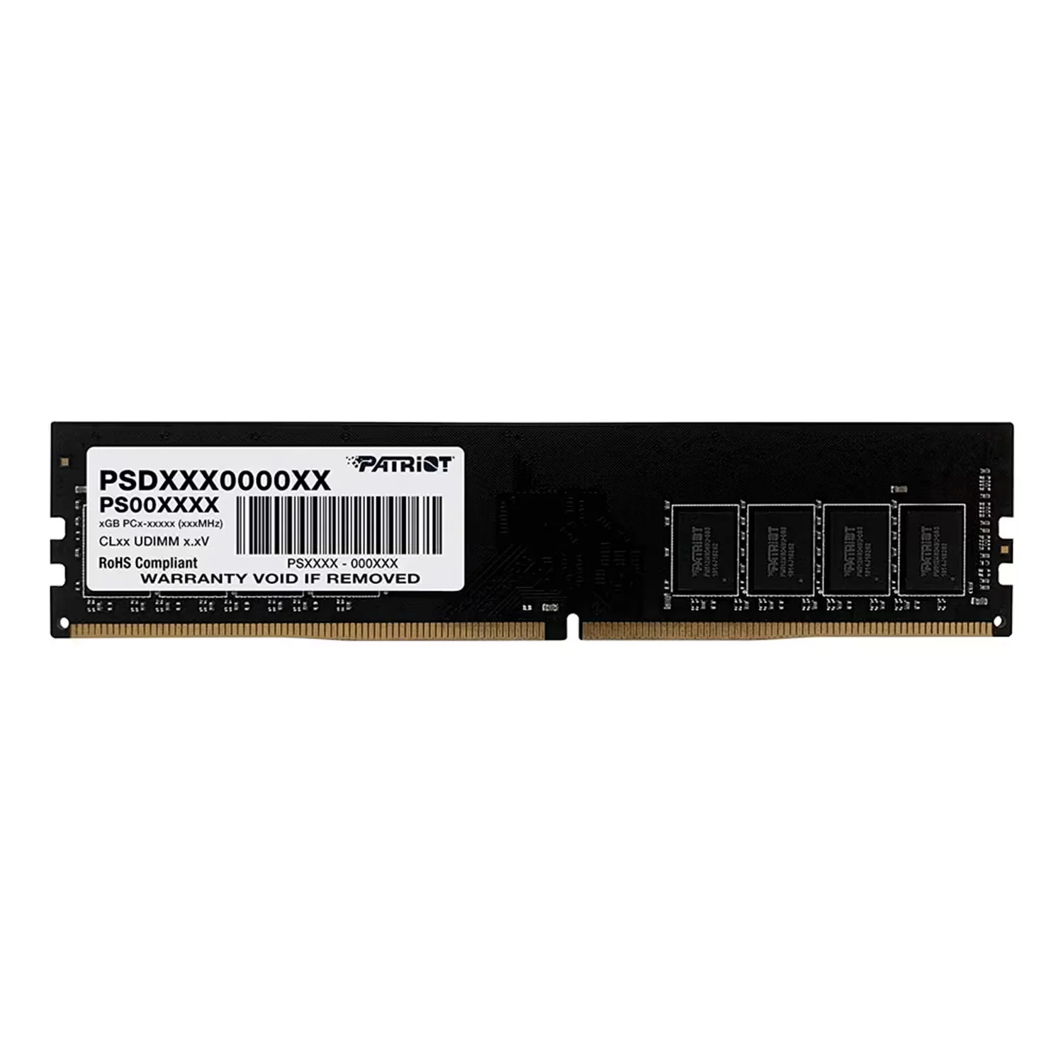 Memória Patriot Signature 4GB DDR4 2400MT/s para Notebook - PSD44G240081