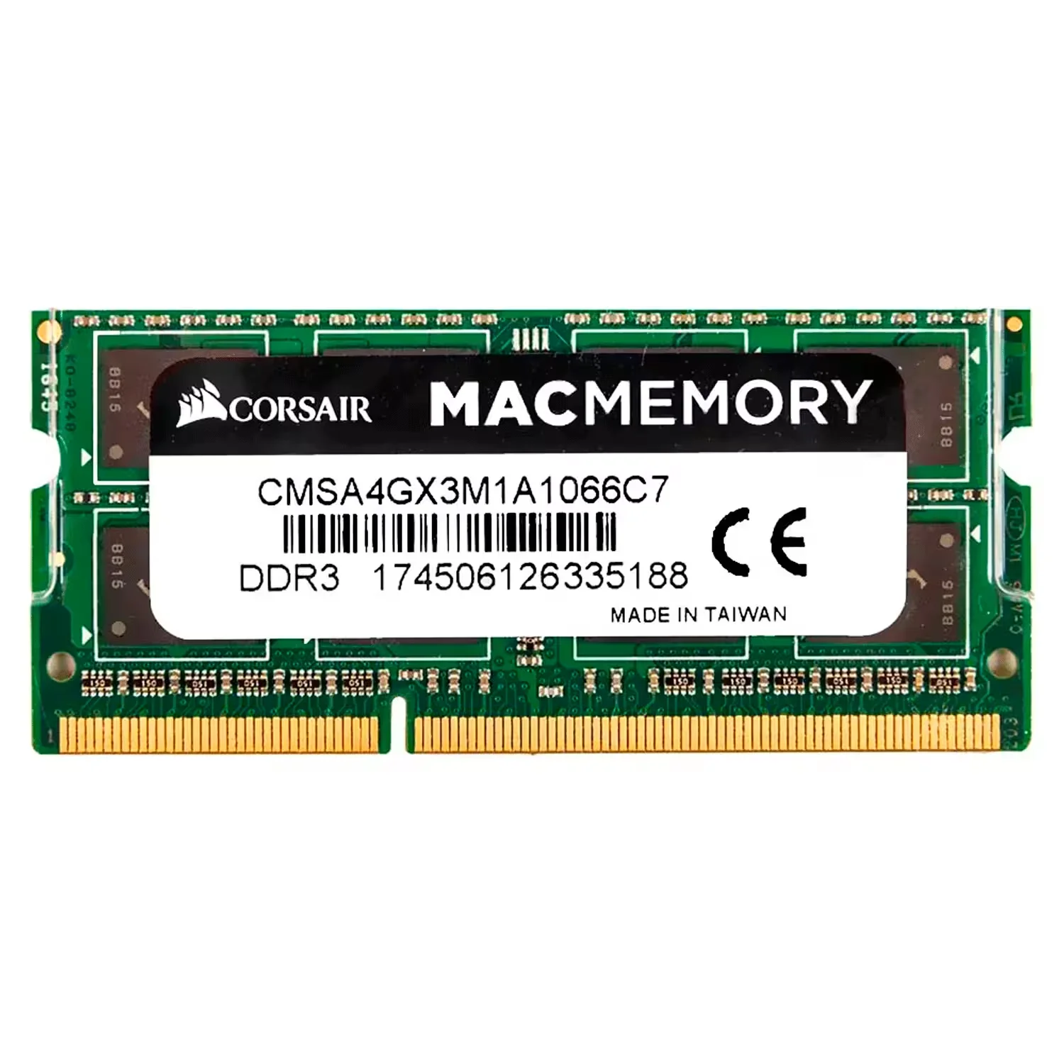 Memória RAM Corsair 4GB DDR3 1066MHz para Macbook - CMSA4GX3M1A1066C7