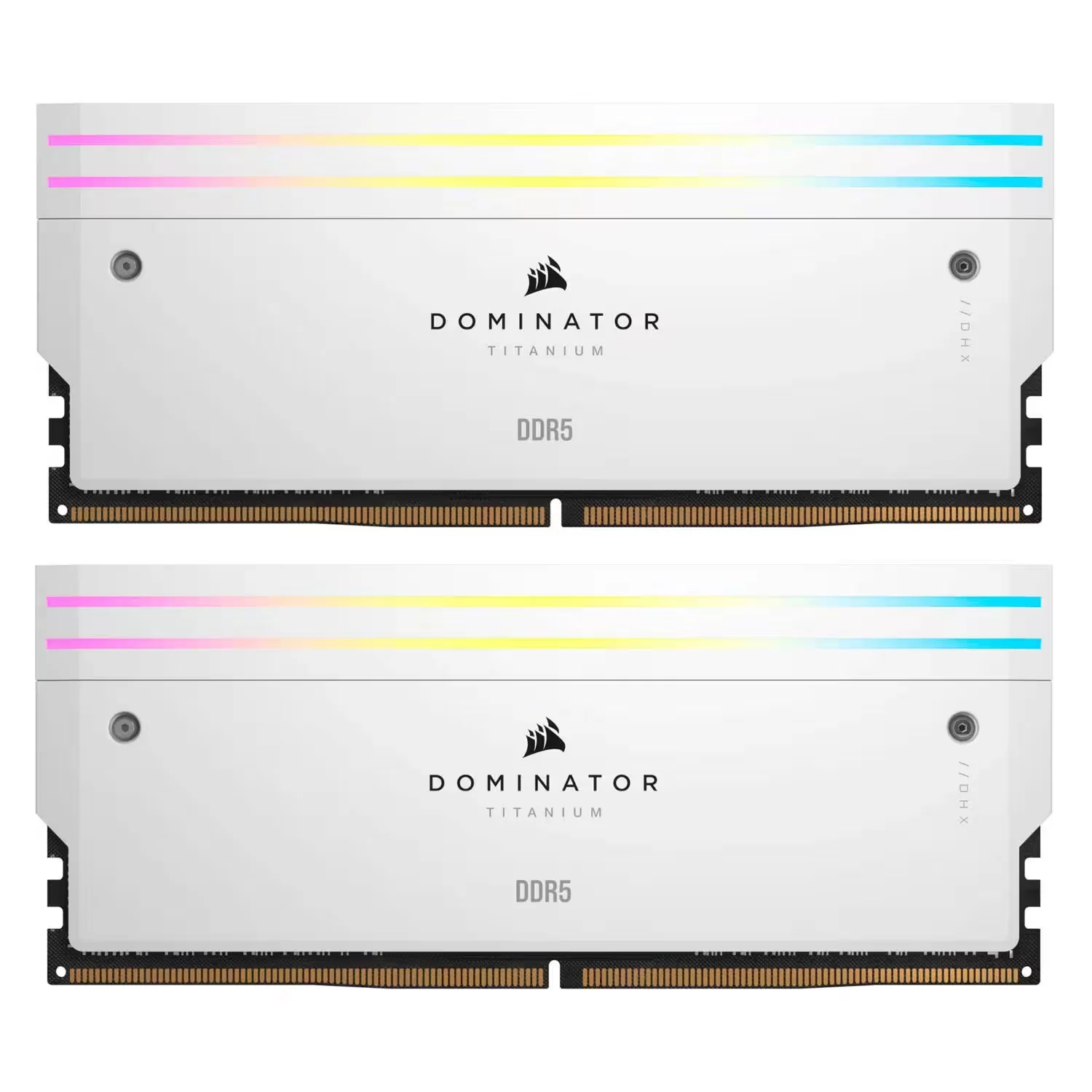 Memória RAM Corsair Dominator Titanium RGB 64GB (2x32GB) DDR5 6400MHz - CMP64GX5M2B6400C32W