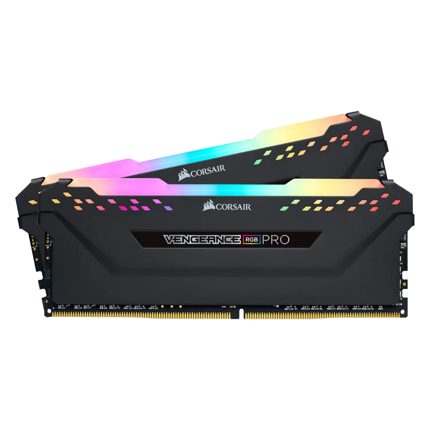 Memória RAM Corsair Vengeance Pro BLK RGB 32GB DDR4 3600MHz - CMW32GX4M2Z3600C18