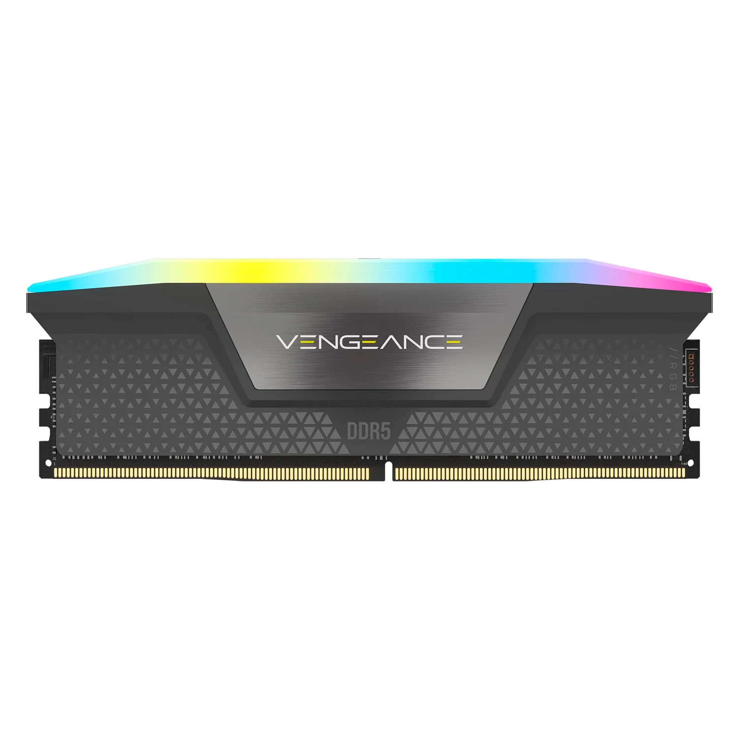 Memória RAM Corsair Vengeance RGB 16GB DDR5 5200MHz - CMH16GX5M1B5200Z40