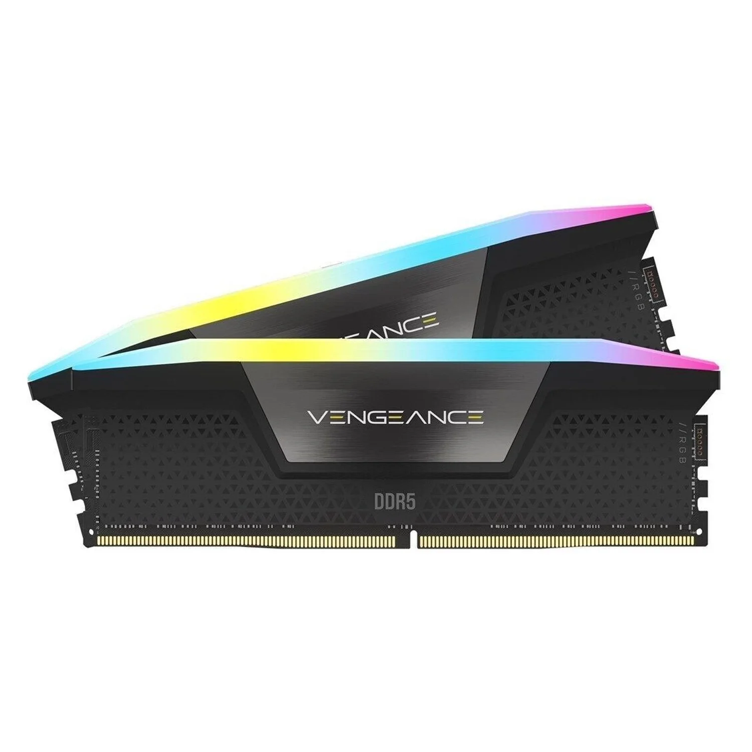 Memória RAM Corsair Vengeance RGB 96GB (2x48 GB) DDR5 7200 MHz - CMH96GX5M2B7200C40