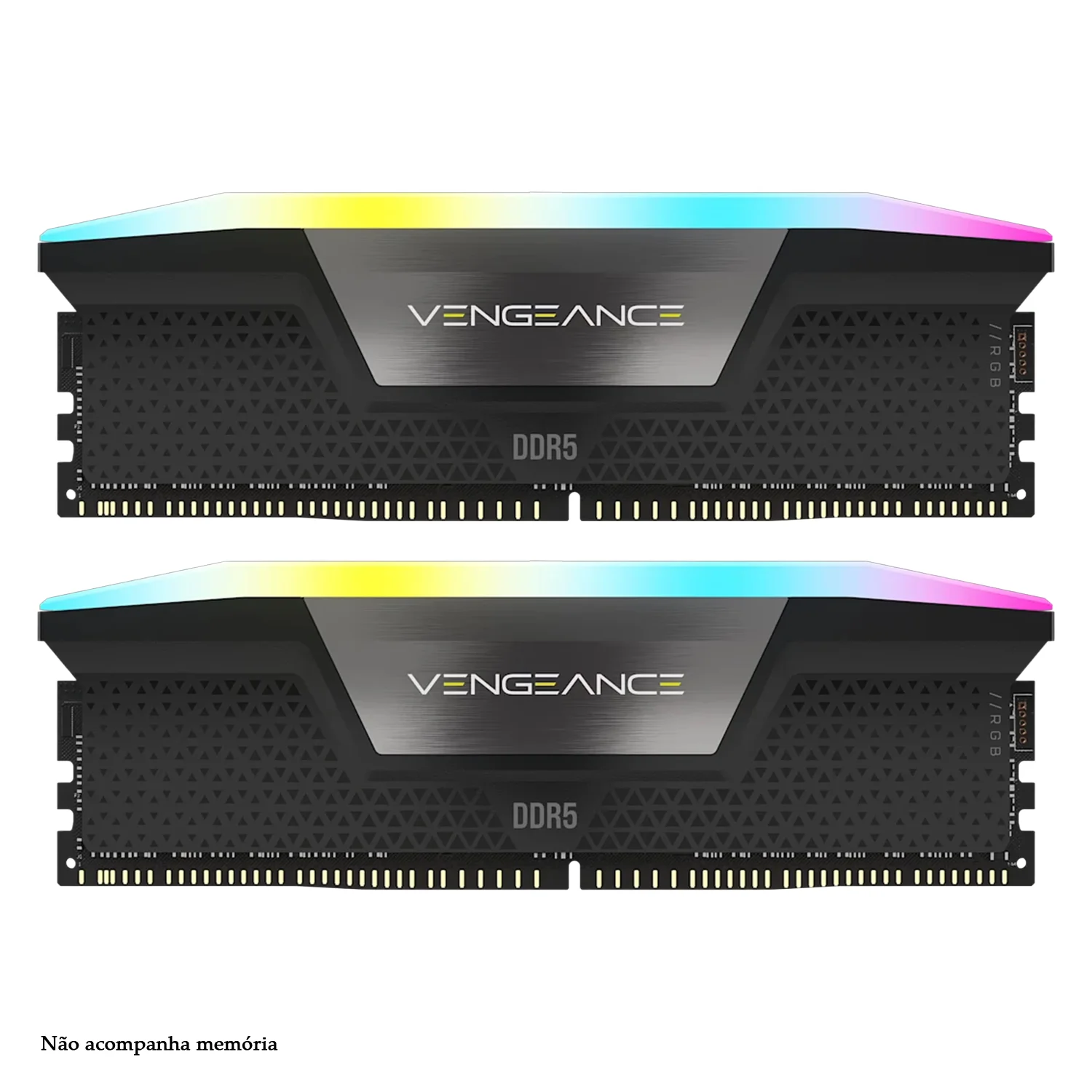 Memória RAM Corsair Vengeance RGB DDR5 - CMHLEKIT2-D5 (Kit 2 Módulos Estético)