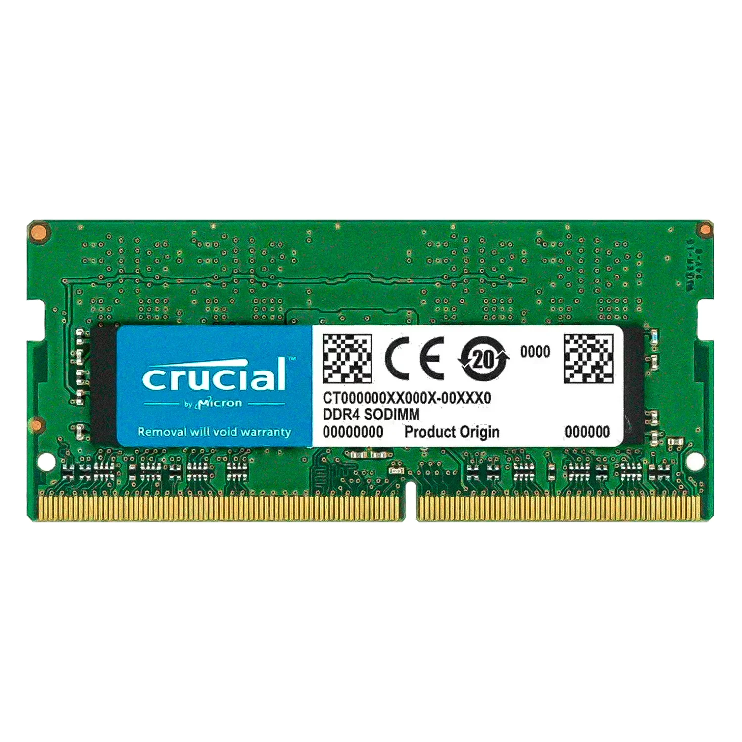 Memória RAM Crucial 32GB DDR4 3200MT/s para Notebook - CT32G4SFD832A