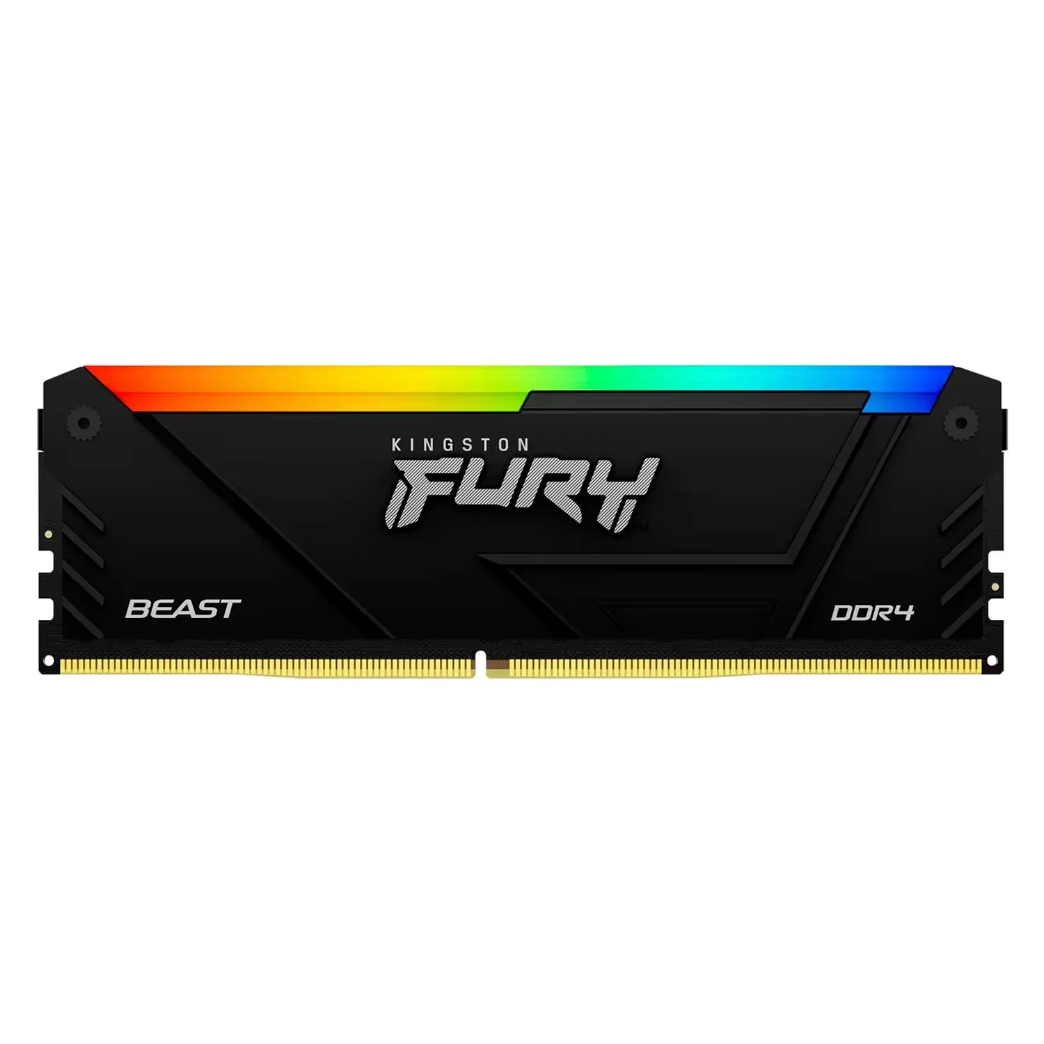 Memória RAM Kingston Fury Beast RGB 32GB DDR4 3200MHz - KF432C16BB2A/32