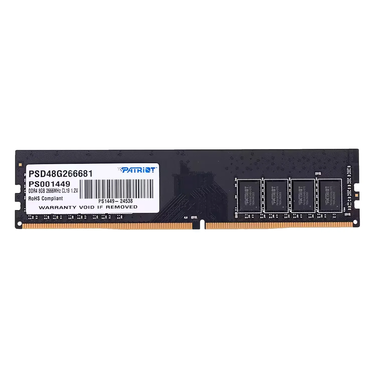 Memória RAM Patriot Signature 8GB DDR4 2666 MHz - PSD48G266681