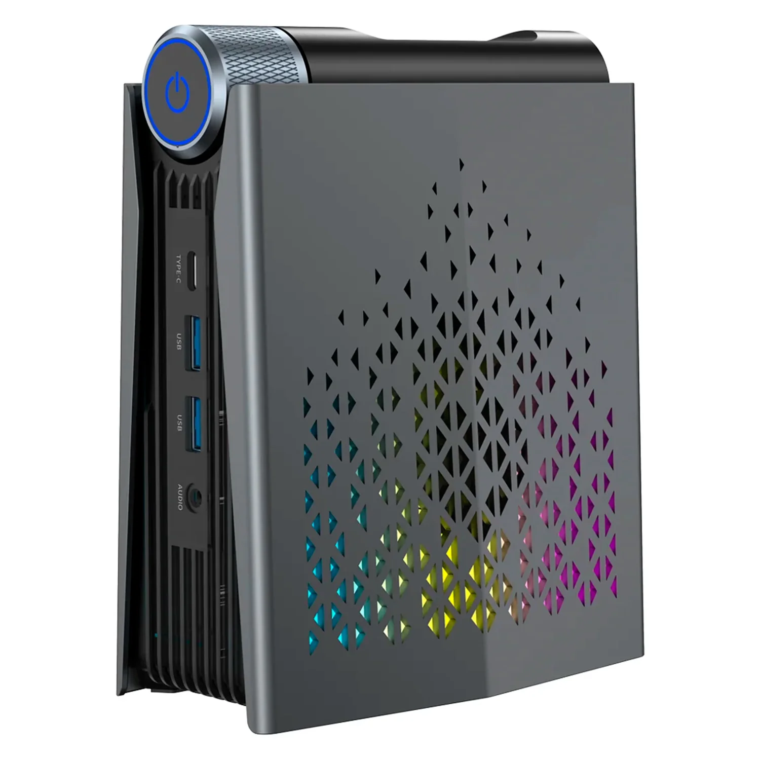 Mini PC ACEMAGIC S3A Gaming Intel Core i5-13420H 512GB SSD 16GB RAM - Preto