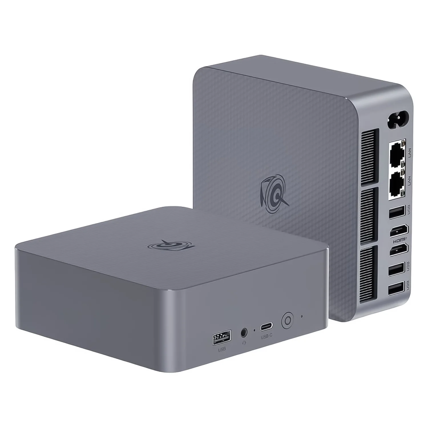 Mini PC Beelink EQR6 AMD Ryzen 5-6600U 1TB SSD 32GB RAM - Cinza